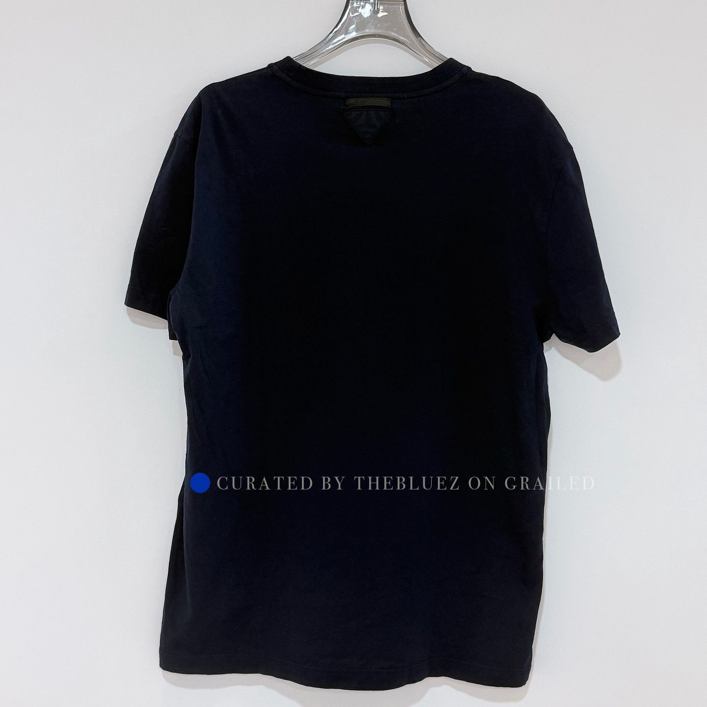 Prada Black Short-Sleeve Crewneck Shirt Size US L / EU 52-54 / 3 - 1 Thumbnail