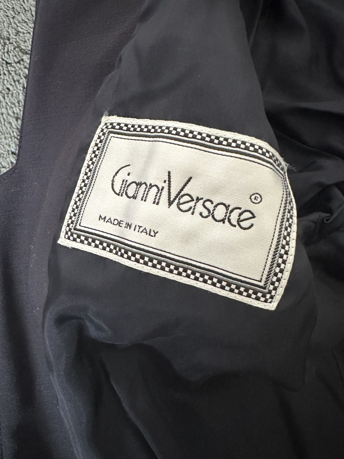 Versace Vintage Gianni Versace 1989 Blazer Coat Size M / US 6-8 / IT 42-44 - 3 Thumbnail