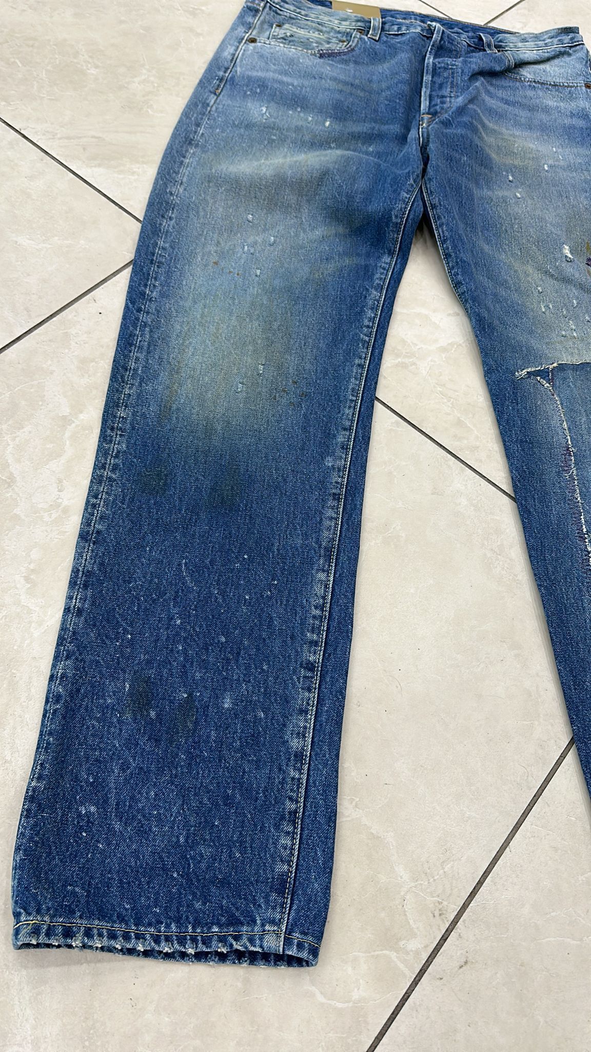 Levi's Vintage Clothing Levis Unreleased LVC 501 1966 Selvedge Jeans W33/L32 Size US 33 - 8 Thumbnail