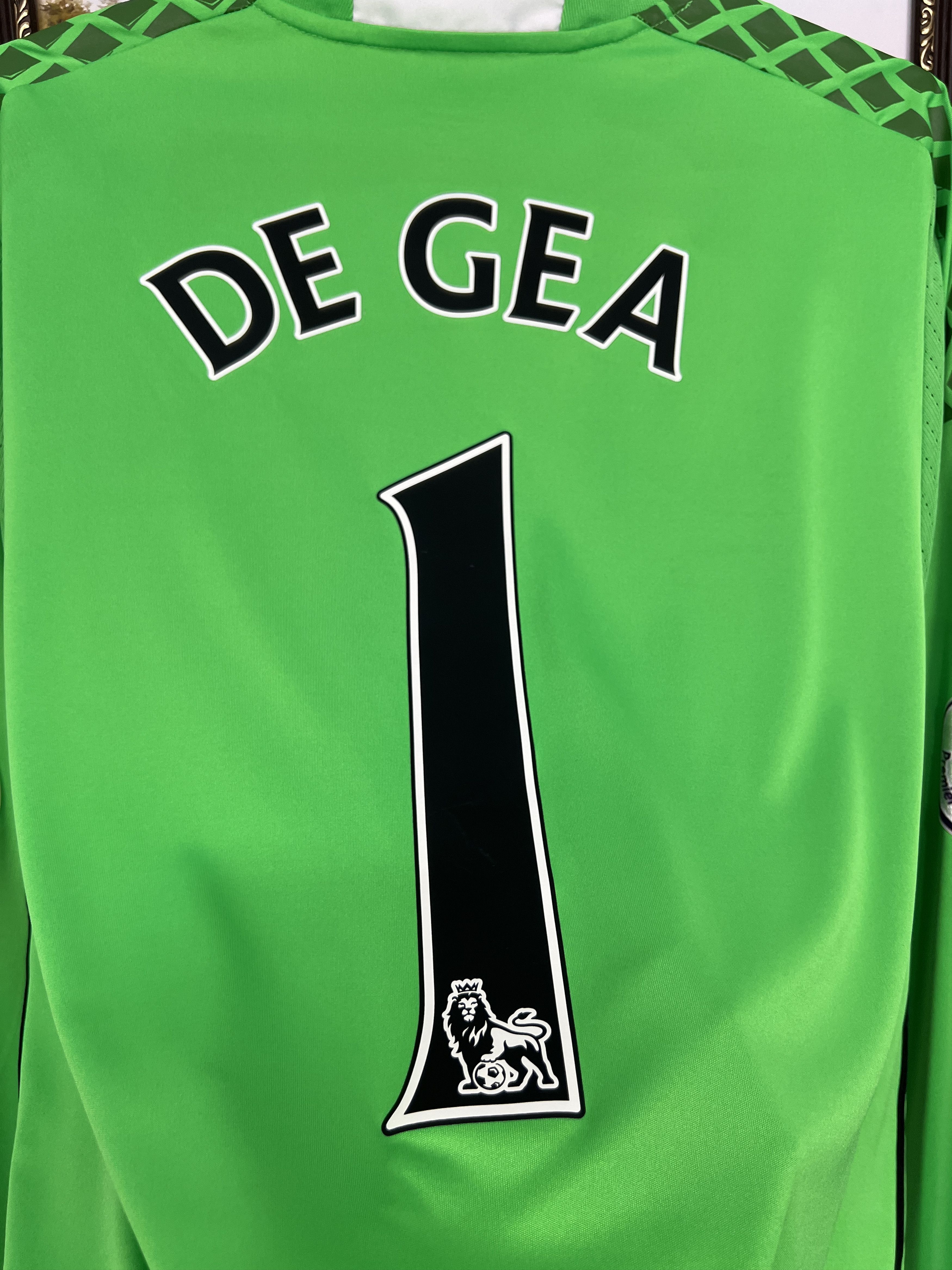 Adidas Manchester United Goalkeeper football De Gea Shirt Tee Size US L / EU 52-54 / 3 - 2 Thumbnail