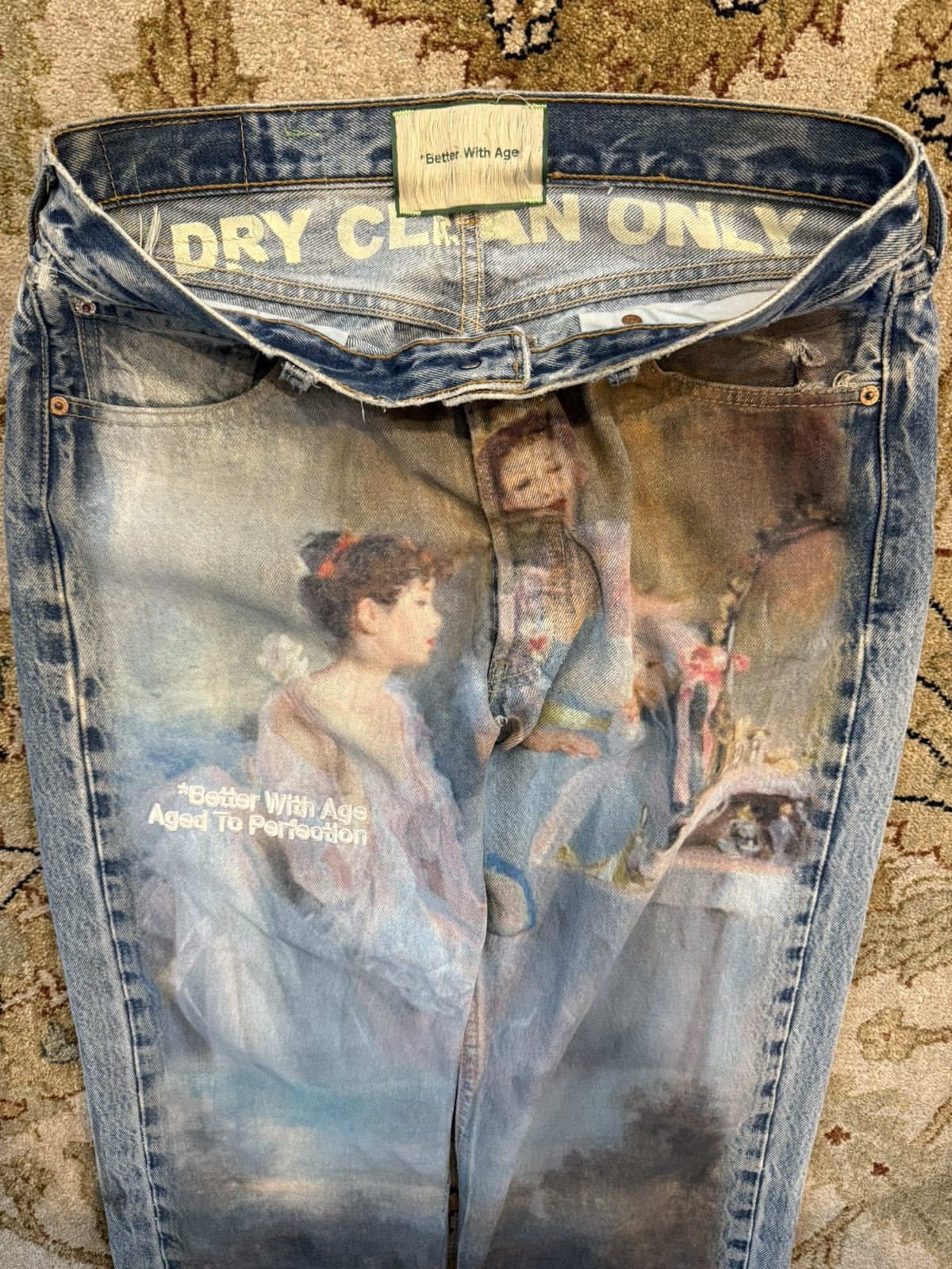Better With Age Better With Age Ballet Denim Size US 33 - 4 Thumbnail