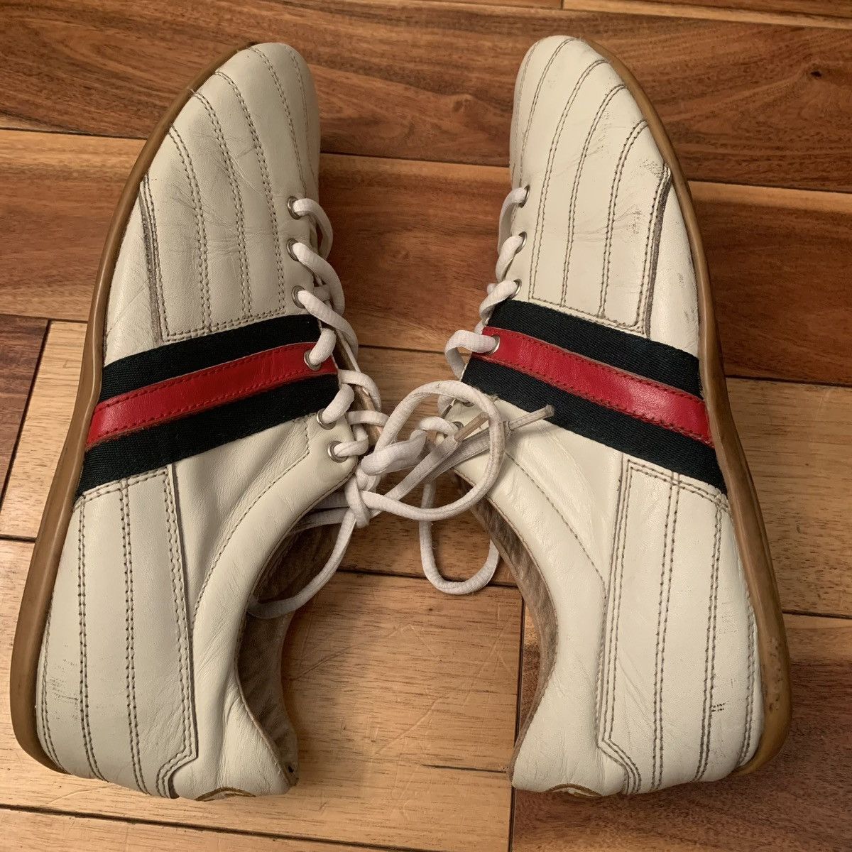 Gucci Vintage 90s Gucci Tennis Shoe Size US 8.5 / EU 41-42 - 2 Thumbnail