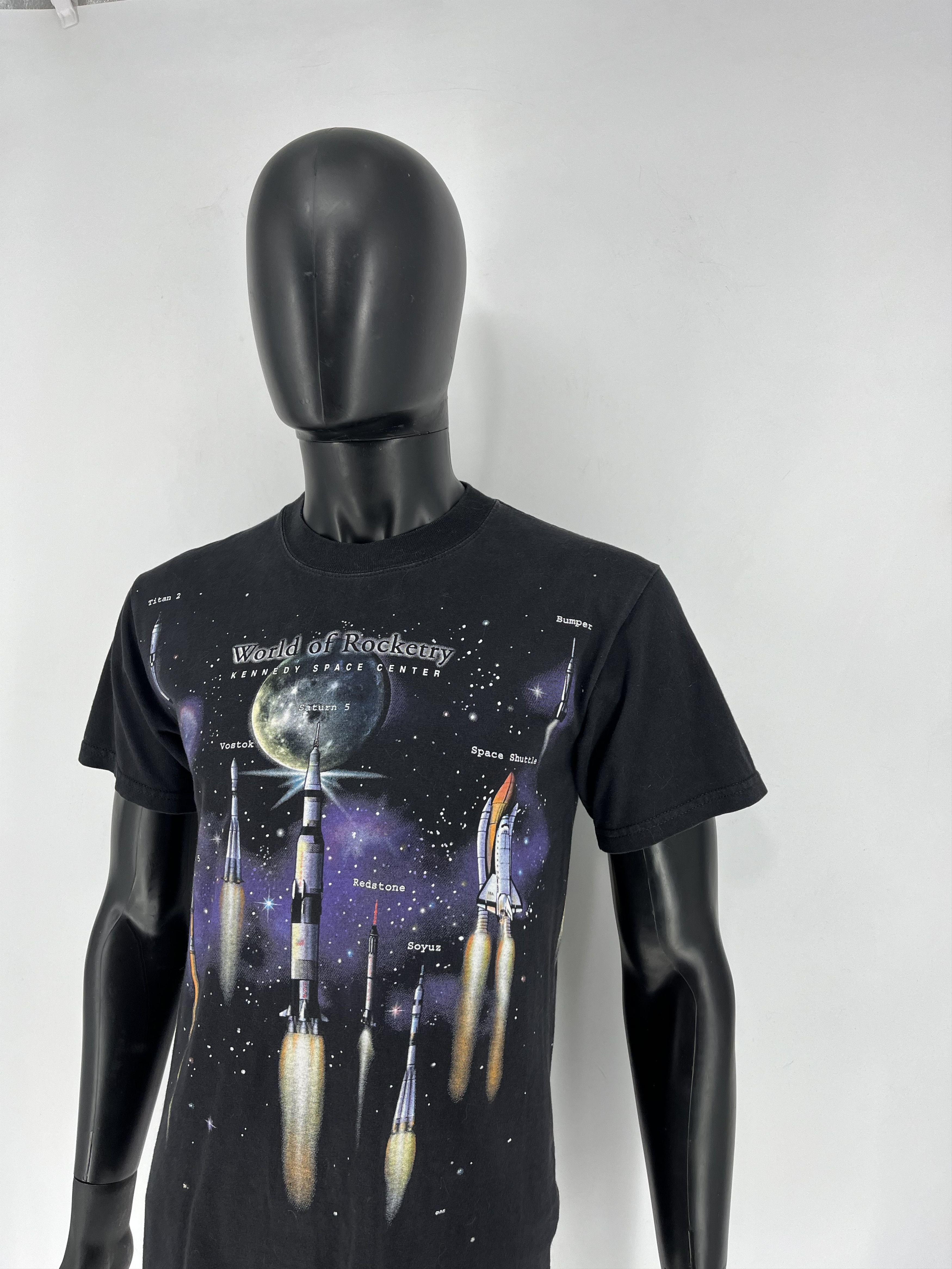 Vintage Vintage Art Unlimited NASA Space World of Rocketry Size US S / EU 44-46 / 1 - 4 Thumbnail