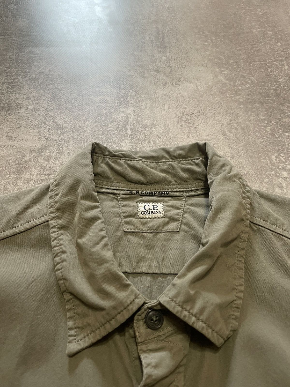 C.P. Company CP Company Khaki Owershirt Jacket Size US M / EU 48-50 / 2 - 8 Thumbnail