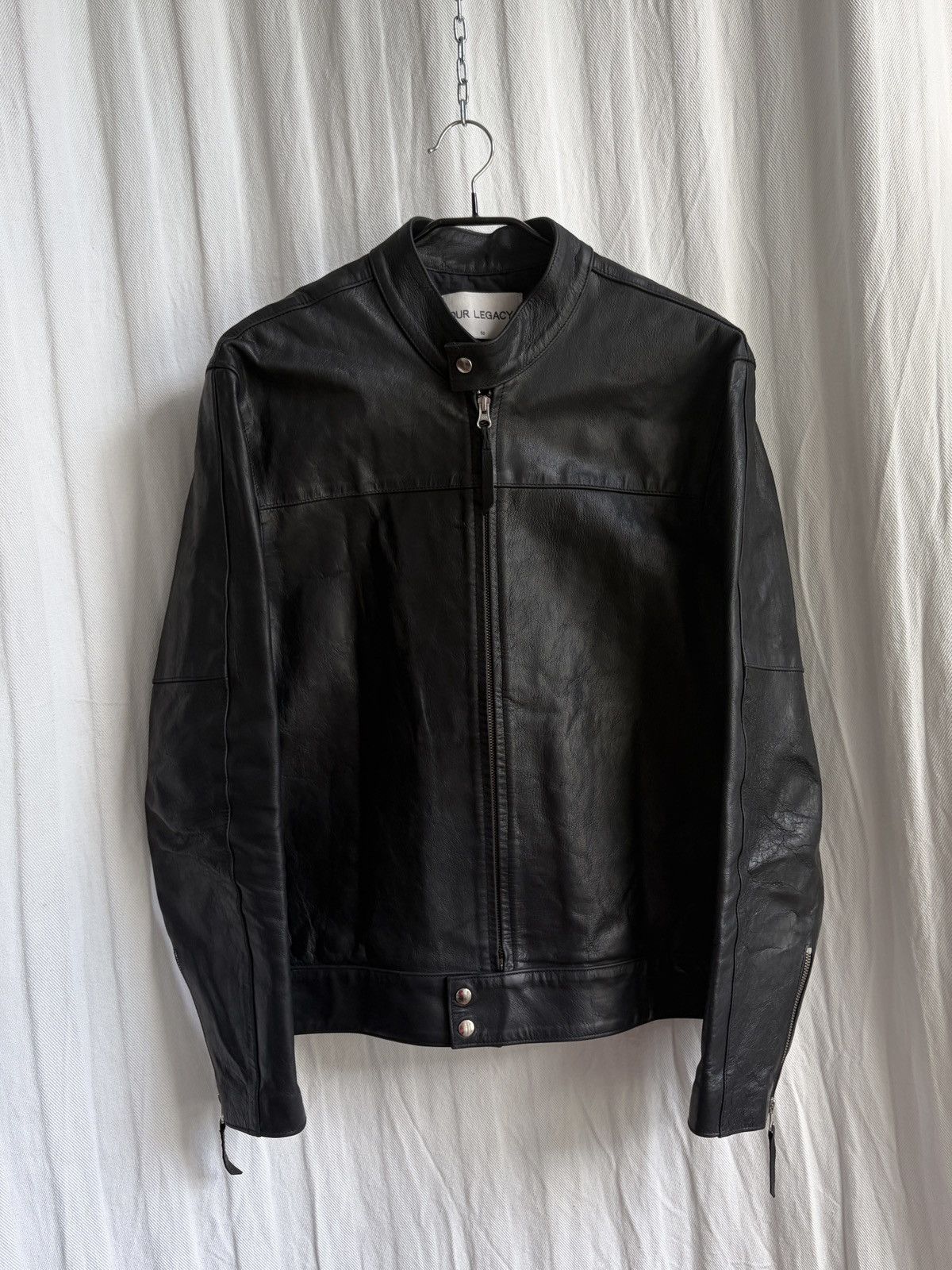 Our Legacy Café Racer Leather Jacket Size US M / EU 48-50 / 2 - 1 Thumbnail