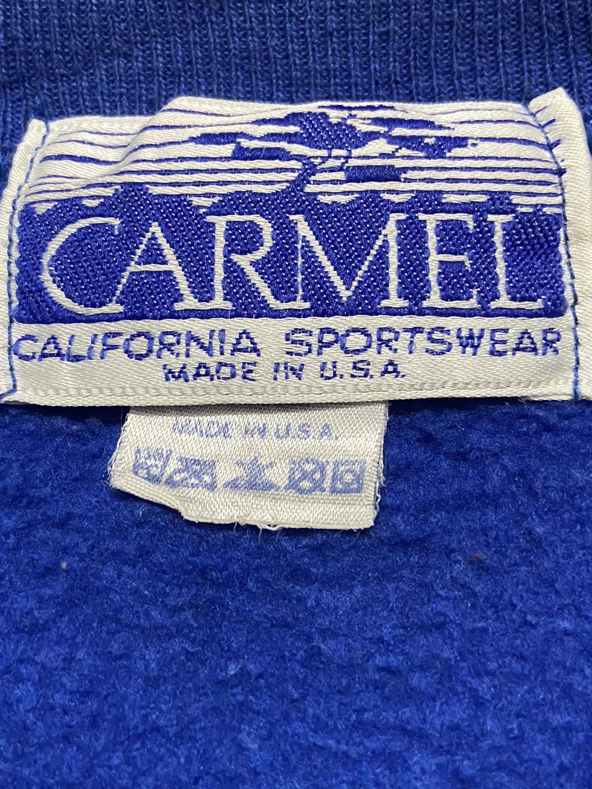 Russell Athletic × Vintage Vintage 90s Carmel Sportswear The Ridge Tahoe Sweatshirt Size US L / EU 52-54 / 3 - 3 Thumbnail