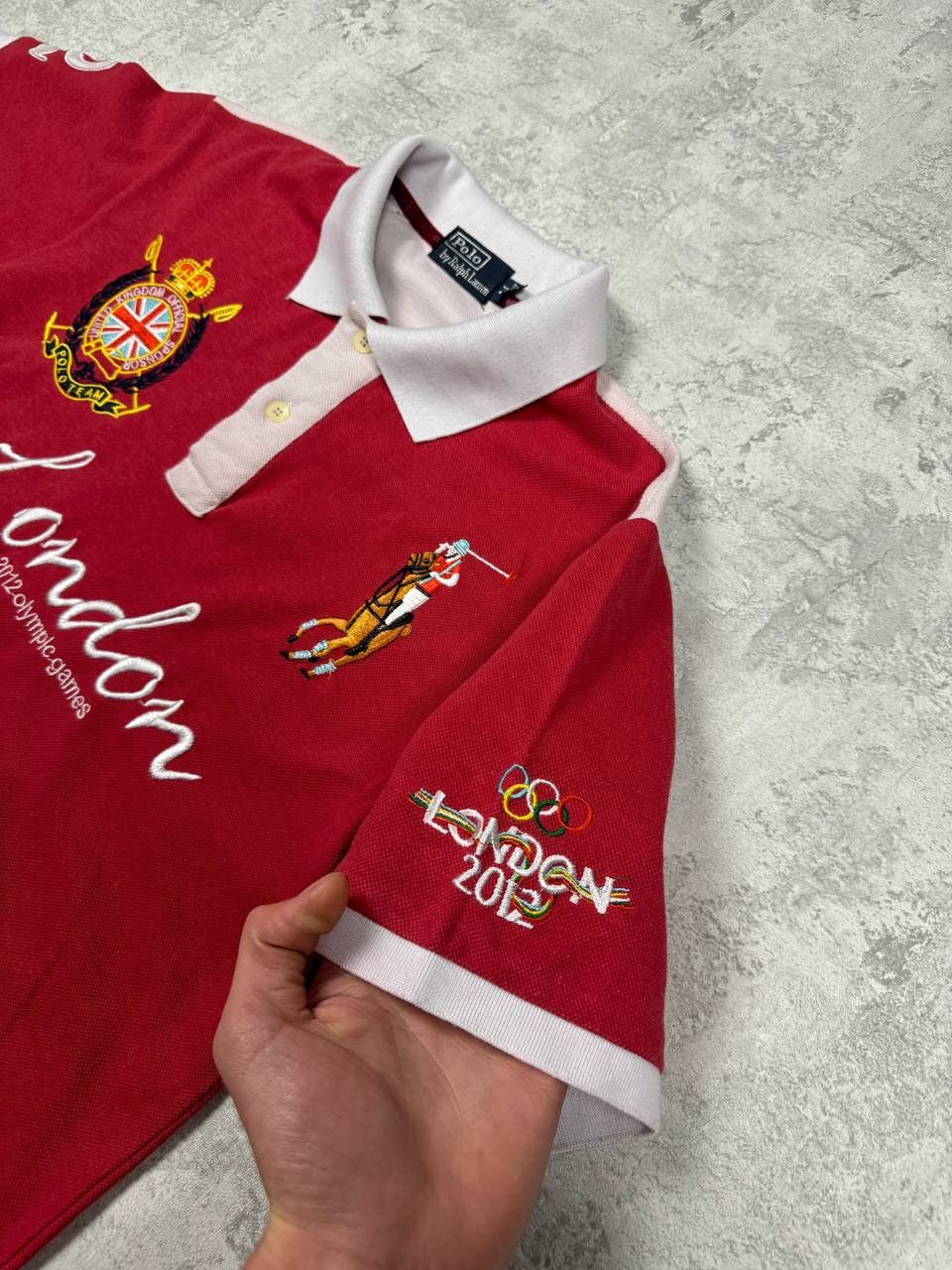 Polo Ralph Lauren × Vintage Vintage Polo Ralph Lauren Big Pony London 2012 Olimpic Games Size US M / EU 48-50 / 2 - 7 Thumbnail