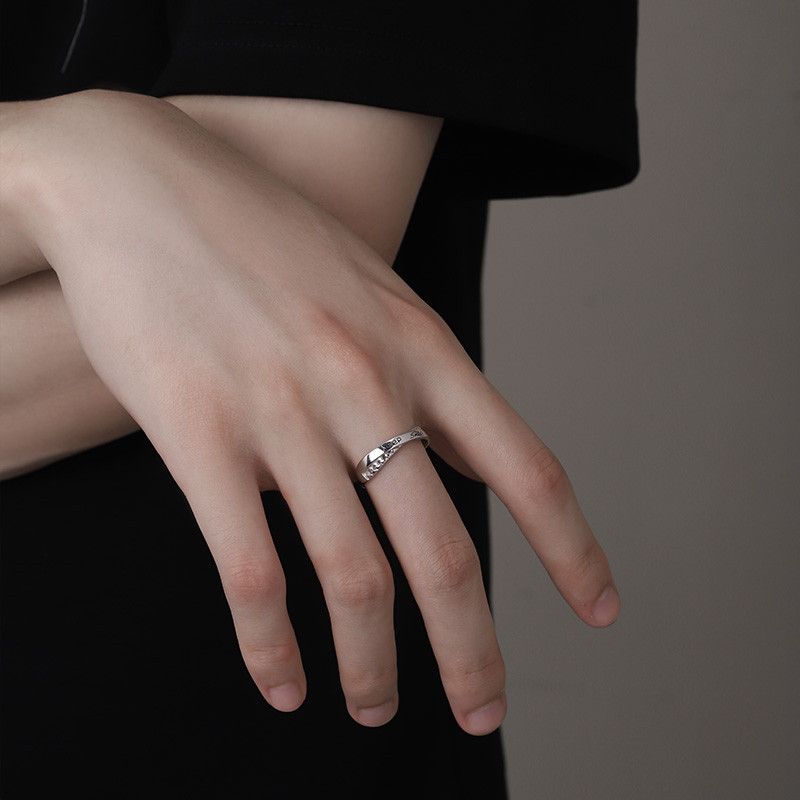 Jewelry Matchless Jewelry Rings Open Size Chrome Ring (Size 7-13) Size ONE SIZE - 3 Thumbnail