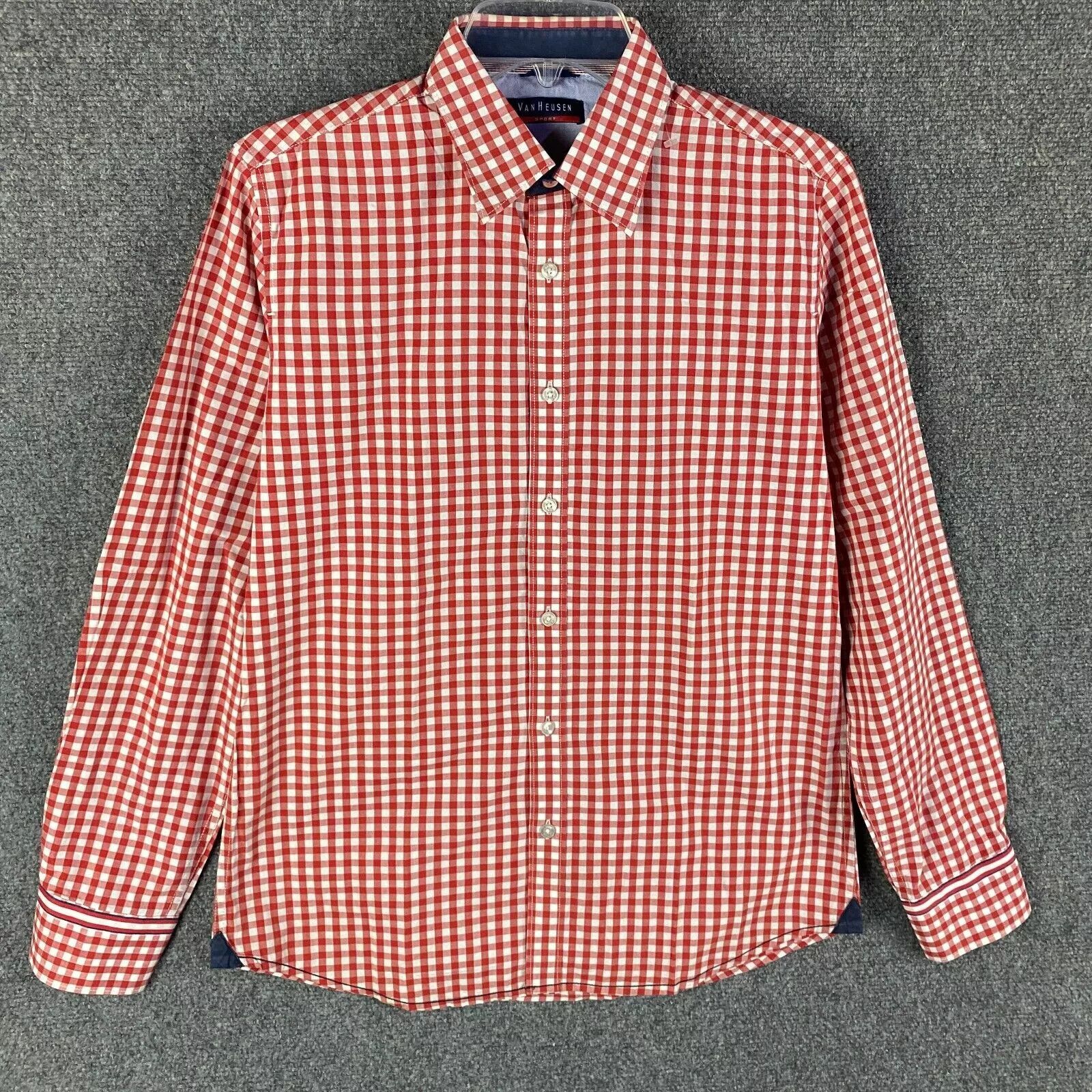 Van Heusen Van Heusen Sport Button Up Shirt Men's 15 39 Long Sleeve Size US XS / EU 42 / 0 - 1 Thumbnail
