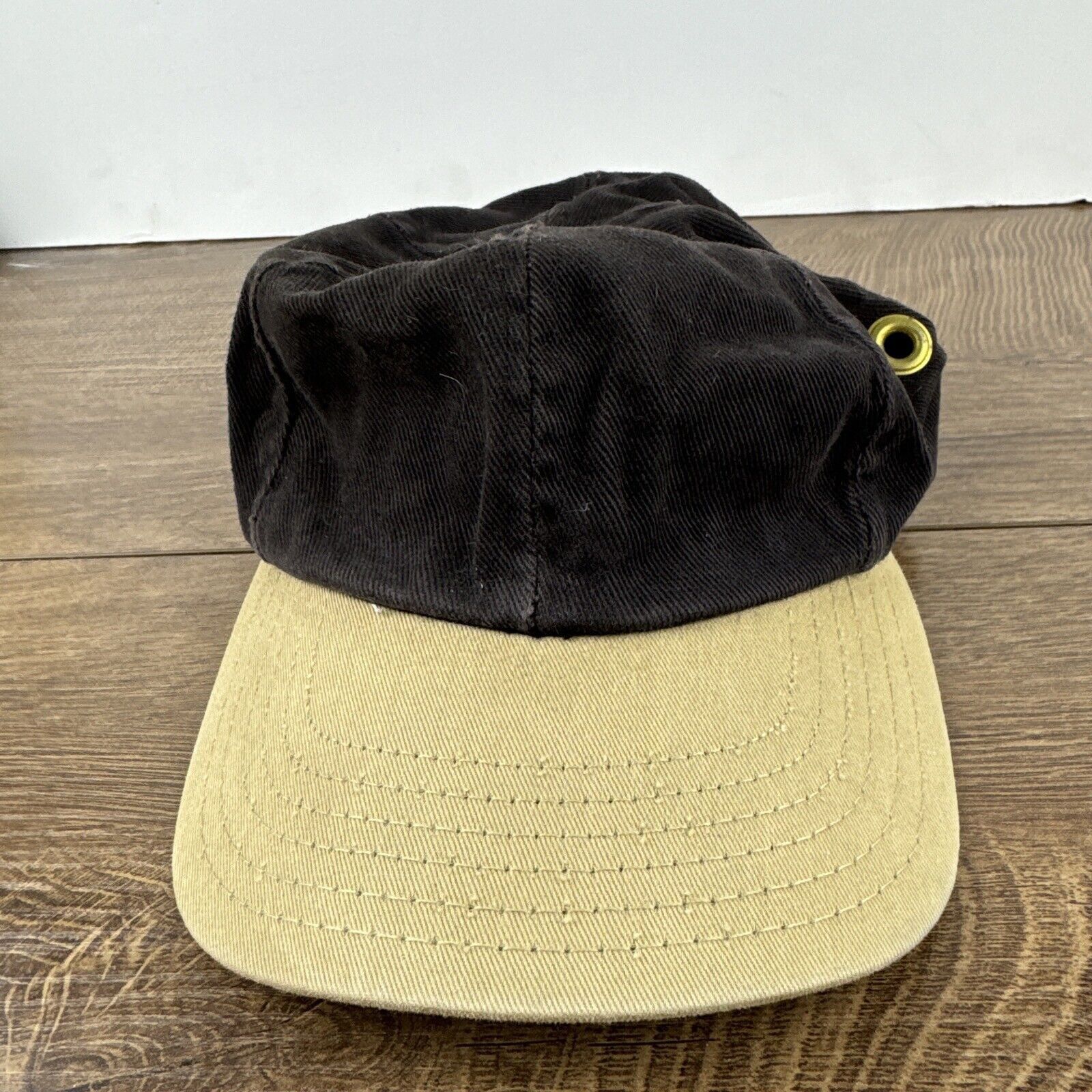 Other Brown Baseball Hat Tan Brown Hat Adjustable Adult Size Hat C Size ONE SIZE - 4 Thumbnail