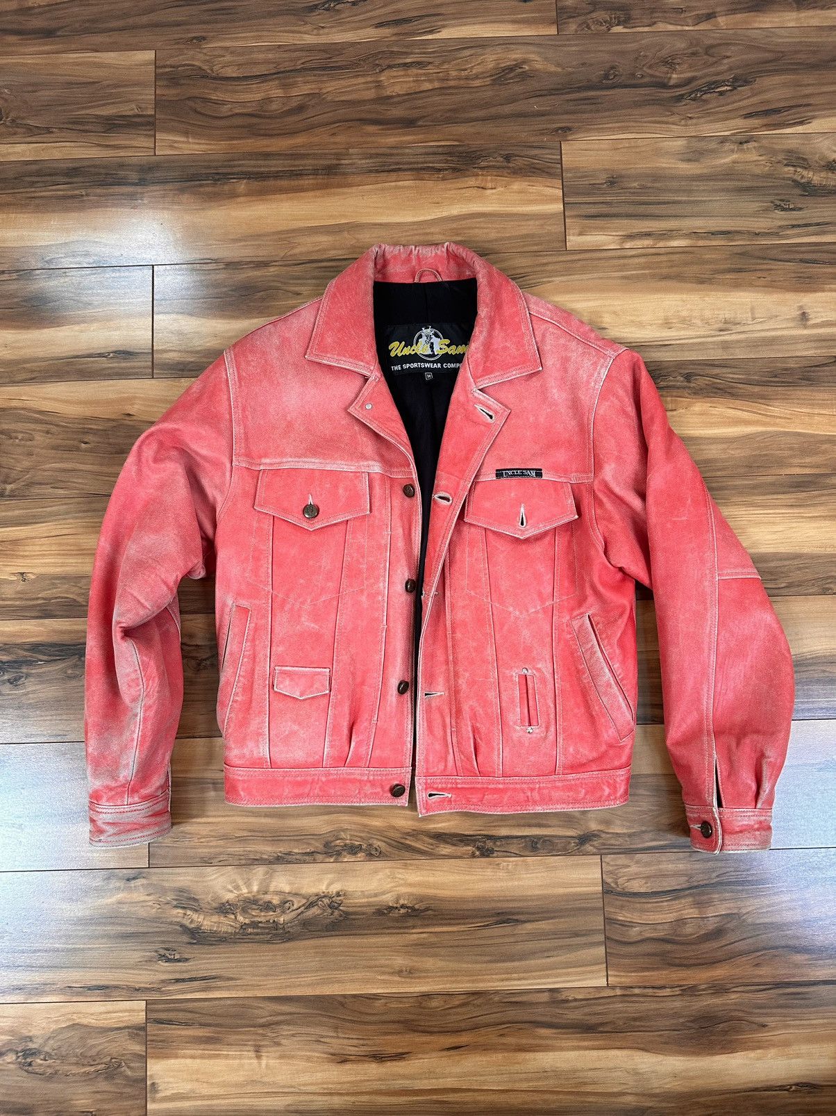 Vintage Rare Vintage Leather Jacket Size US M / EU 48-50 / 2 - 1 Thumbnail
