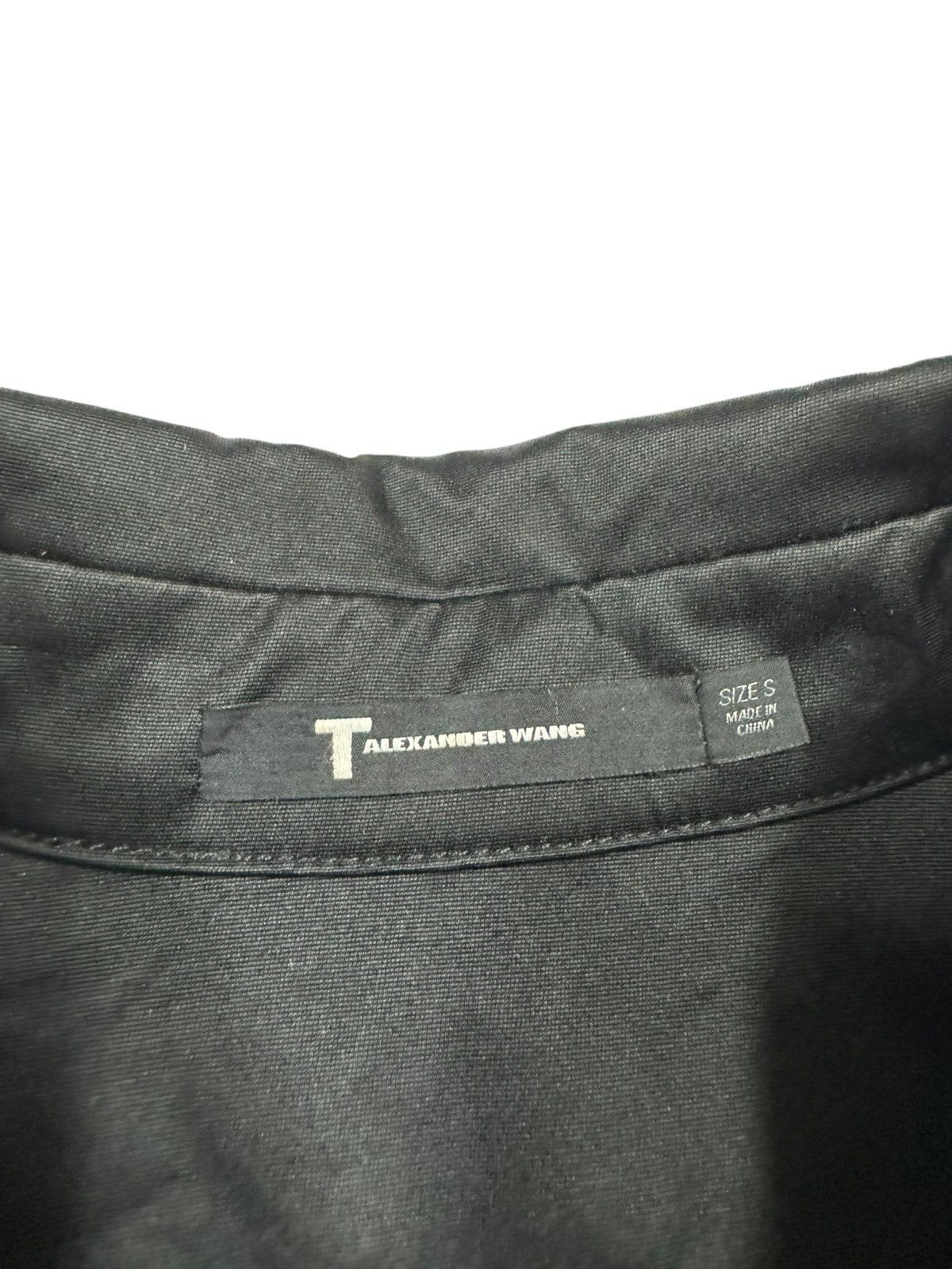 Alexander Wang Authentic🔥Alexander Wang Black Snap Shirt Jacket Size US S / EU 44-46 / 1 - 14 Thumbnail