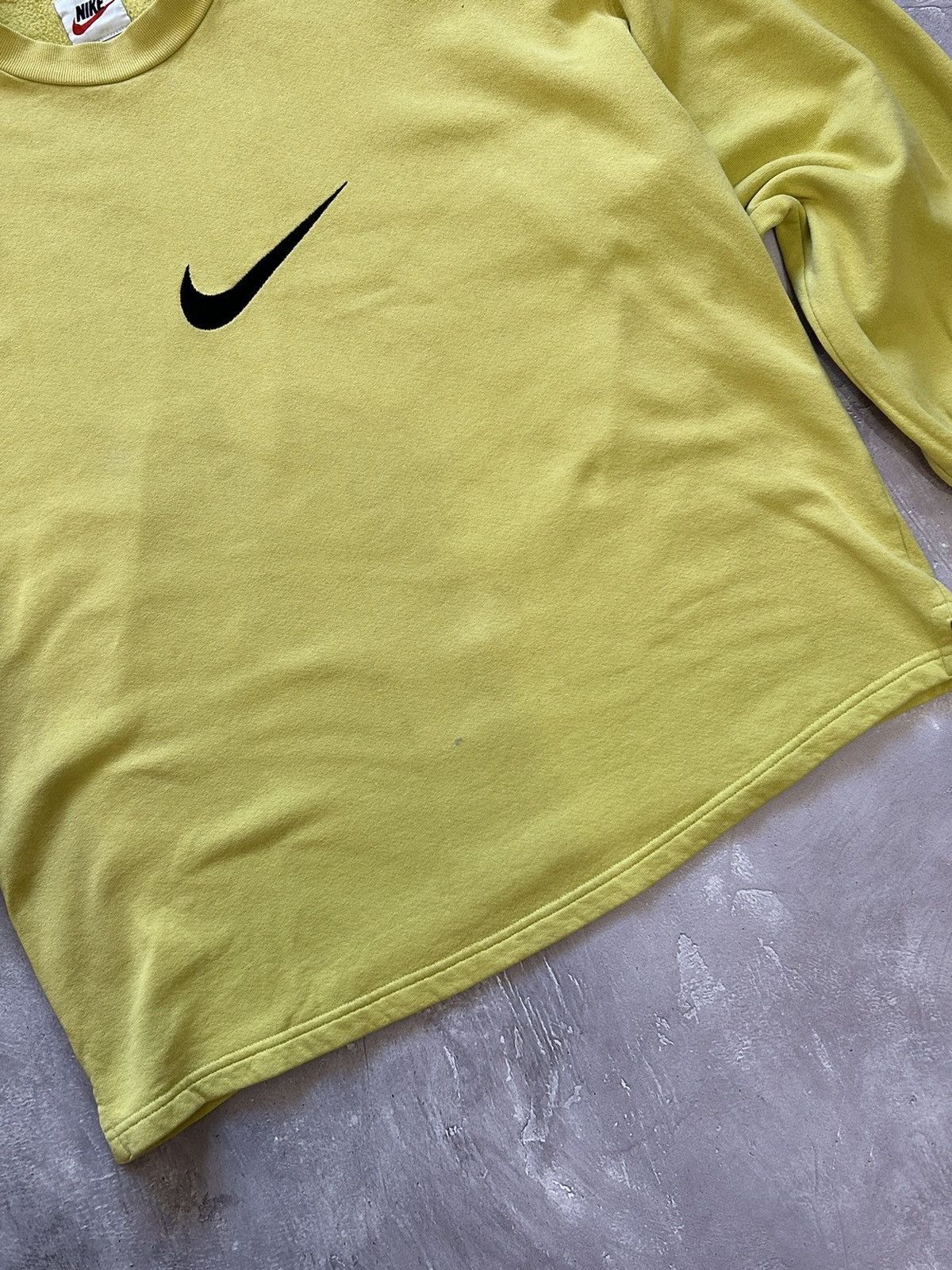 Nike × Vintage Vintage Nike Embroided Swoosh Logo Size XL 90s y2k Size US XL / EU 56 / 4 - 3 Thumbnail