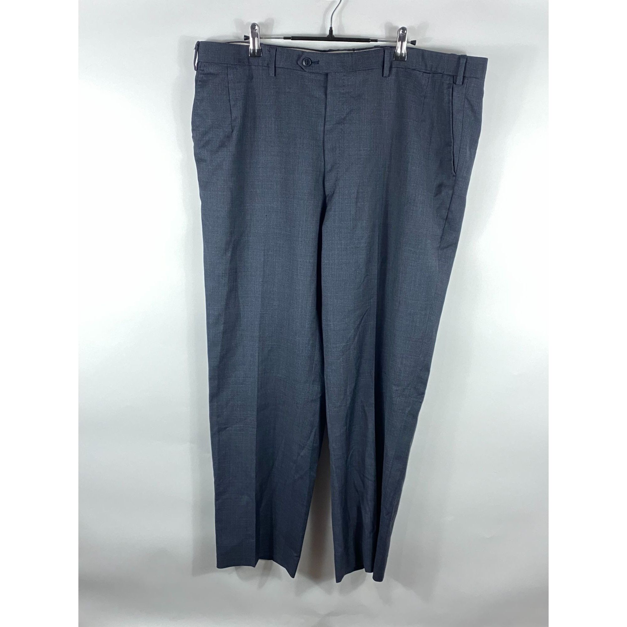 Brioni Brioni Flat Front Dress Pants Dark Gray 42x29 Men's F43 Size US 42 / EU 58 - 1 Thumbnail