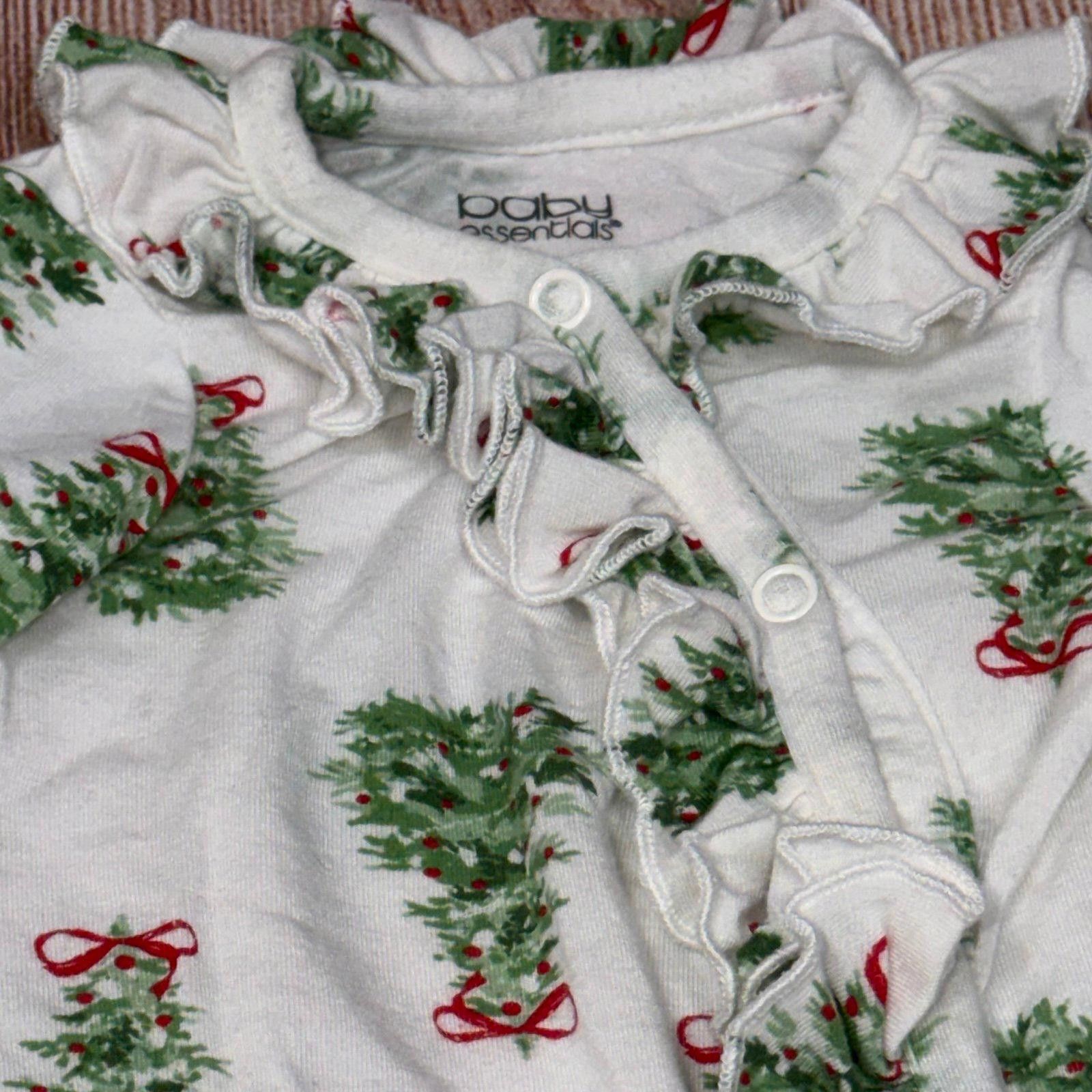 Other Baby Essentials Christmas Print 3 Month Sleeper & Swaddle Size ONE SIZE - 2 Thumbnail