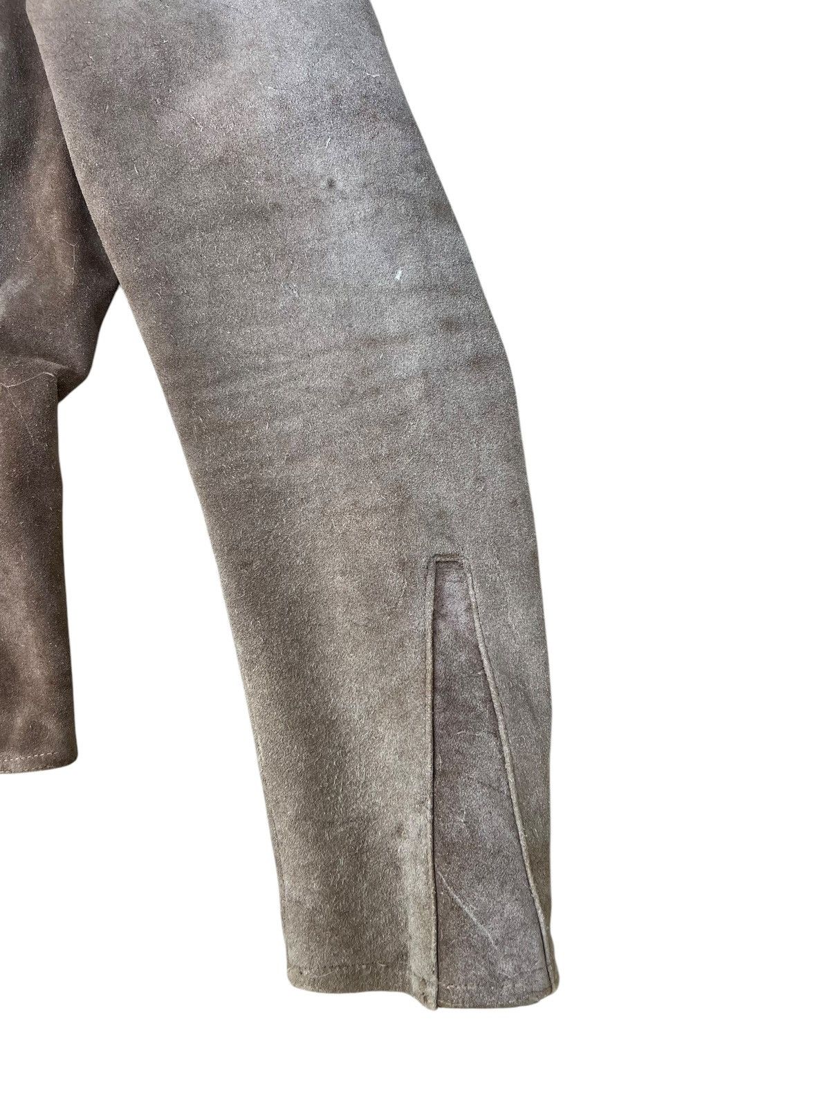 Branded Leather 60s Alta Classe Abbigliamento Patina Suede Leather Jacket Size US M / EU 48-50 / 2 - 9 Thumbnail