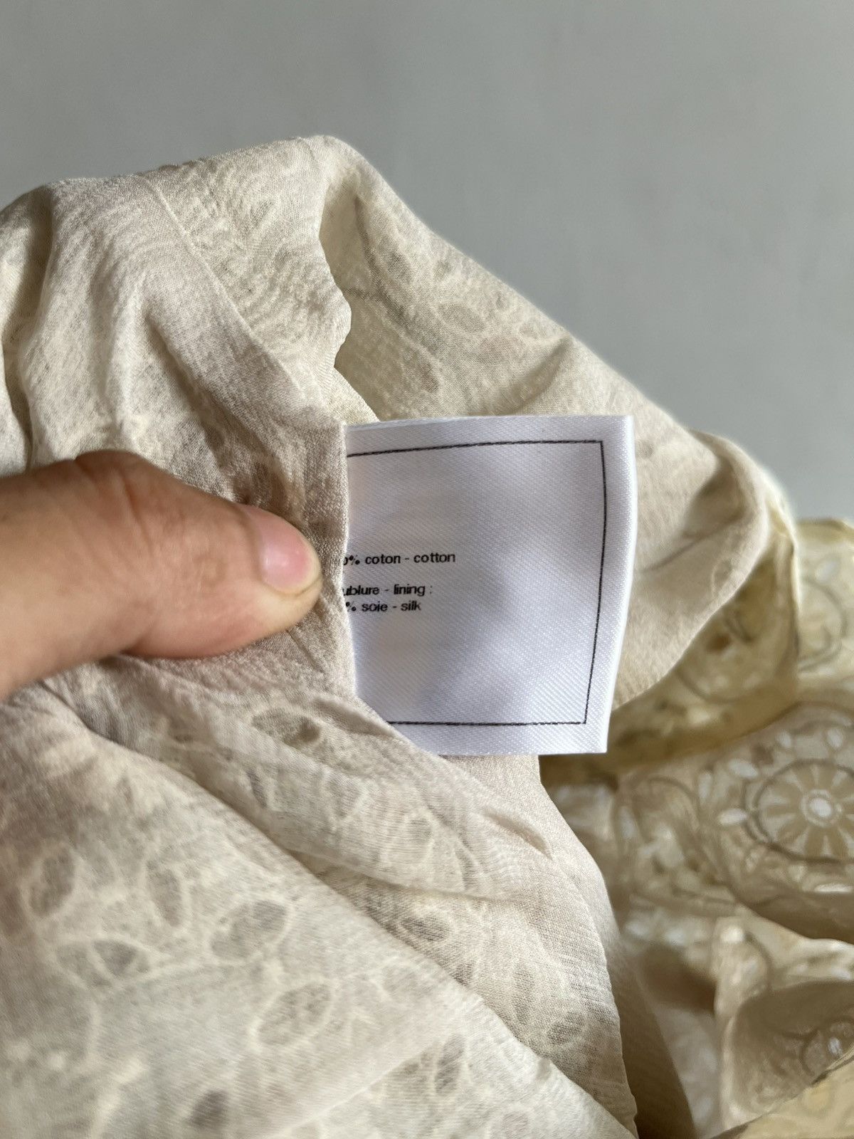 Chanel Chanel Camellia Accent Lace & Scalloped Accents Long Sleeve Size XS / US 0-2 / IT 36-38 - 6 Thumbnail