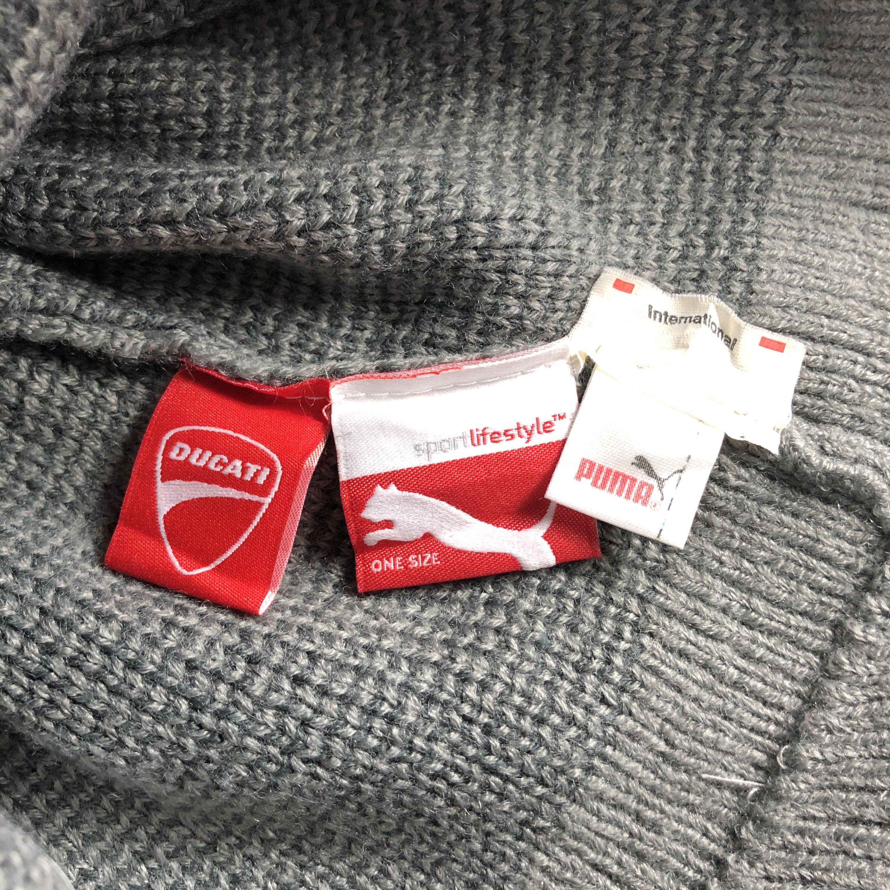 Ducati × Puma Puma x Ducati Beanie Snow Hat Snow Cap -D525 Size ONE SIZE - 6 Thumbnail