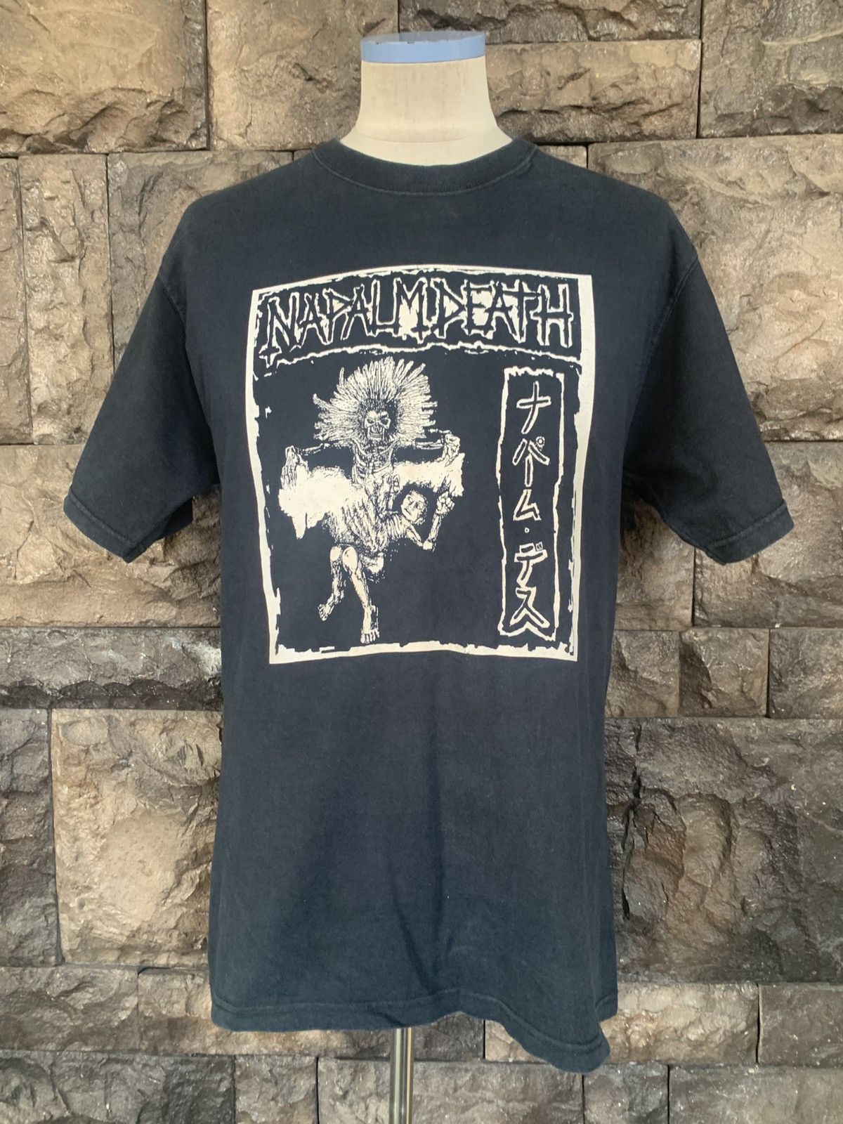 Band Tees × Vintage Vintage Napalm Death Band T shirt Size US M / EU 48-50 / 2 - 1 Thumbnail