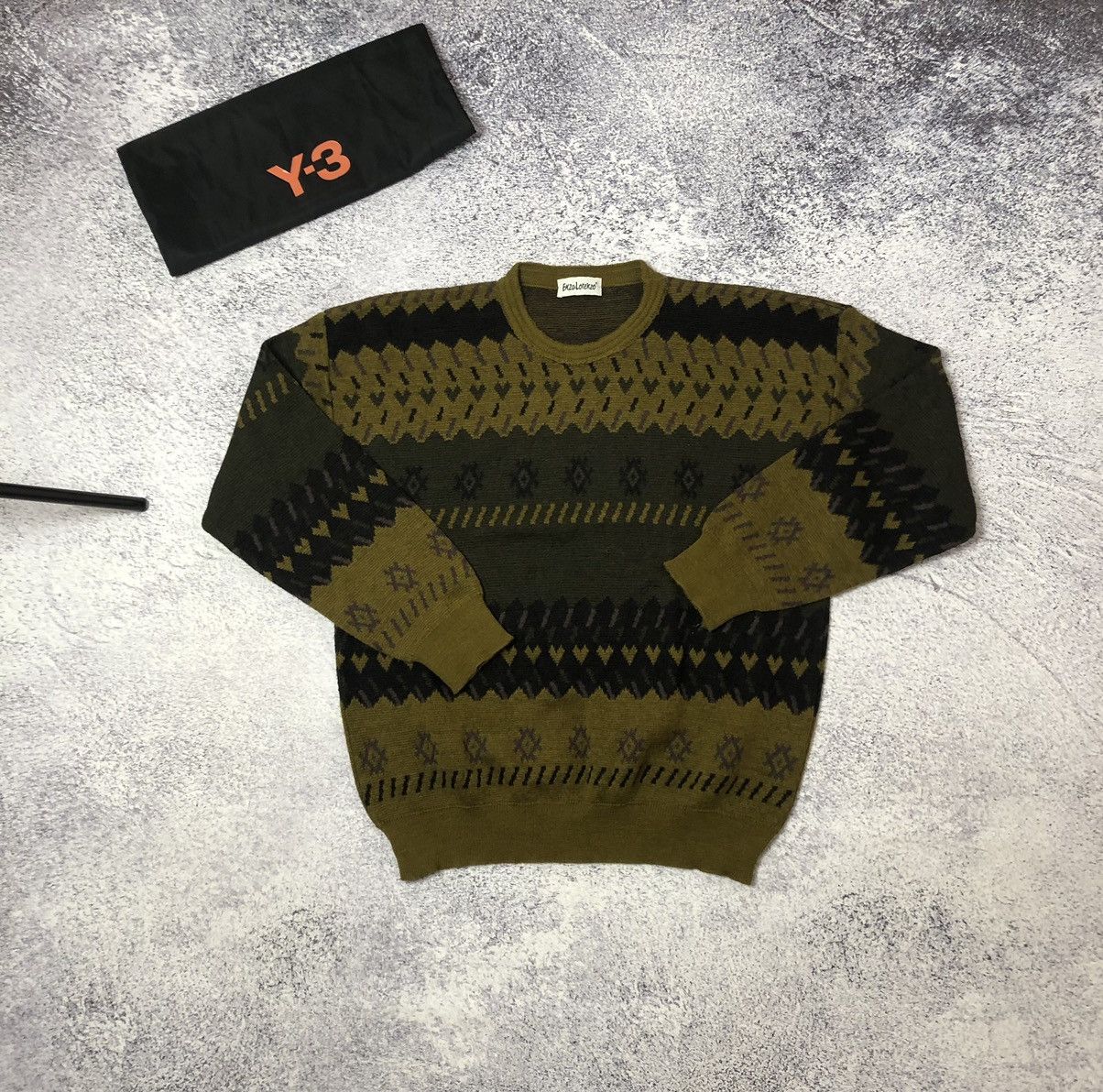 Japanese Brand × Vintage Vintage sweater vintage made in USA casual men’s size M Size US M / EU 48-50 / 2 - 1 Thumbnail
