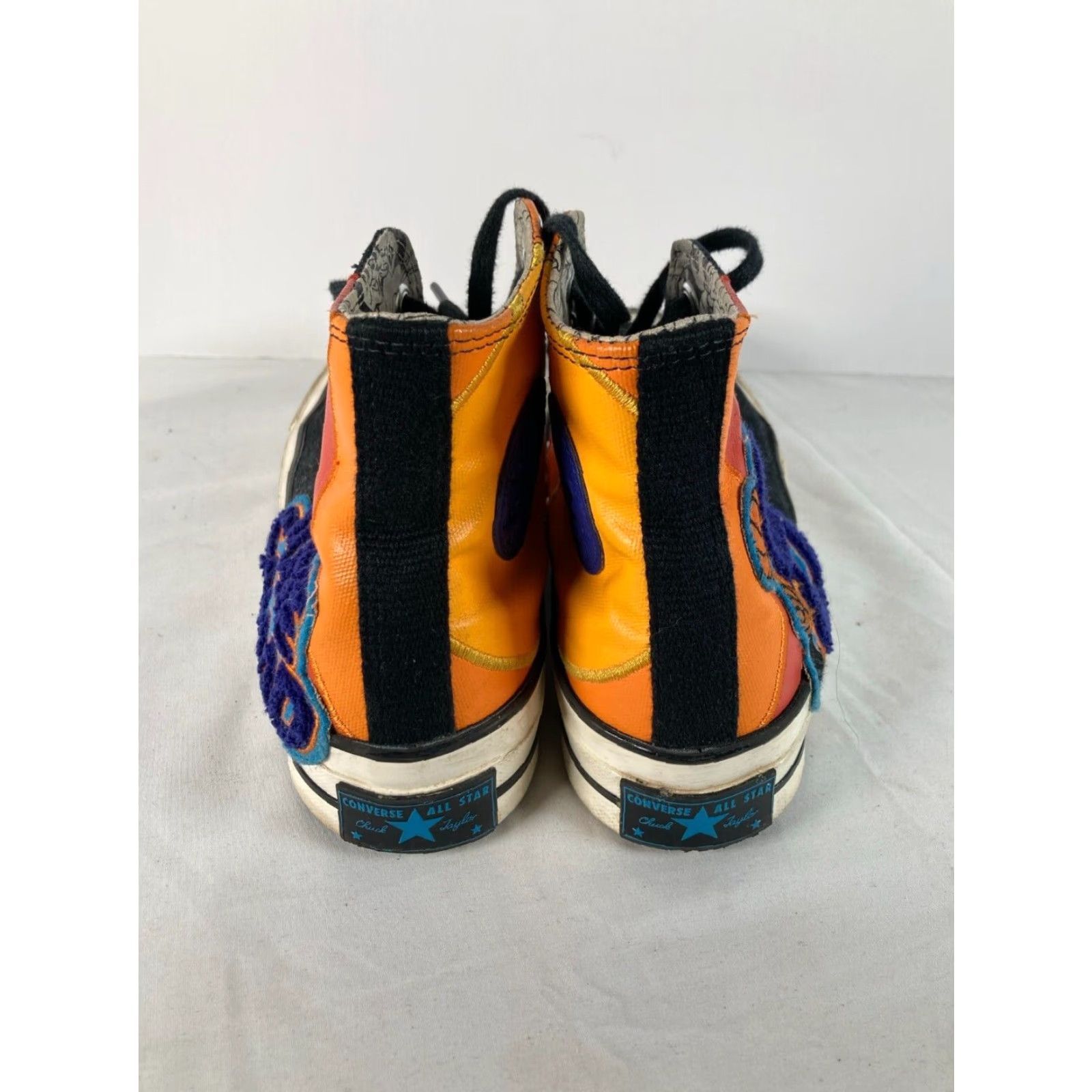 Converse Converse Chuck Taylor All Star Hi Space Jam Mens 7 Tune Squad Mens 5 Black Colorblock Lace Up High Top Athletic Sneaker 90s Space Mens Shoes Size ONE SIZE - 4 Thumbnail