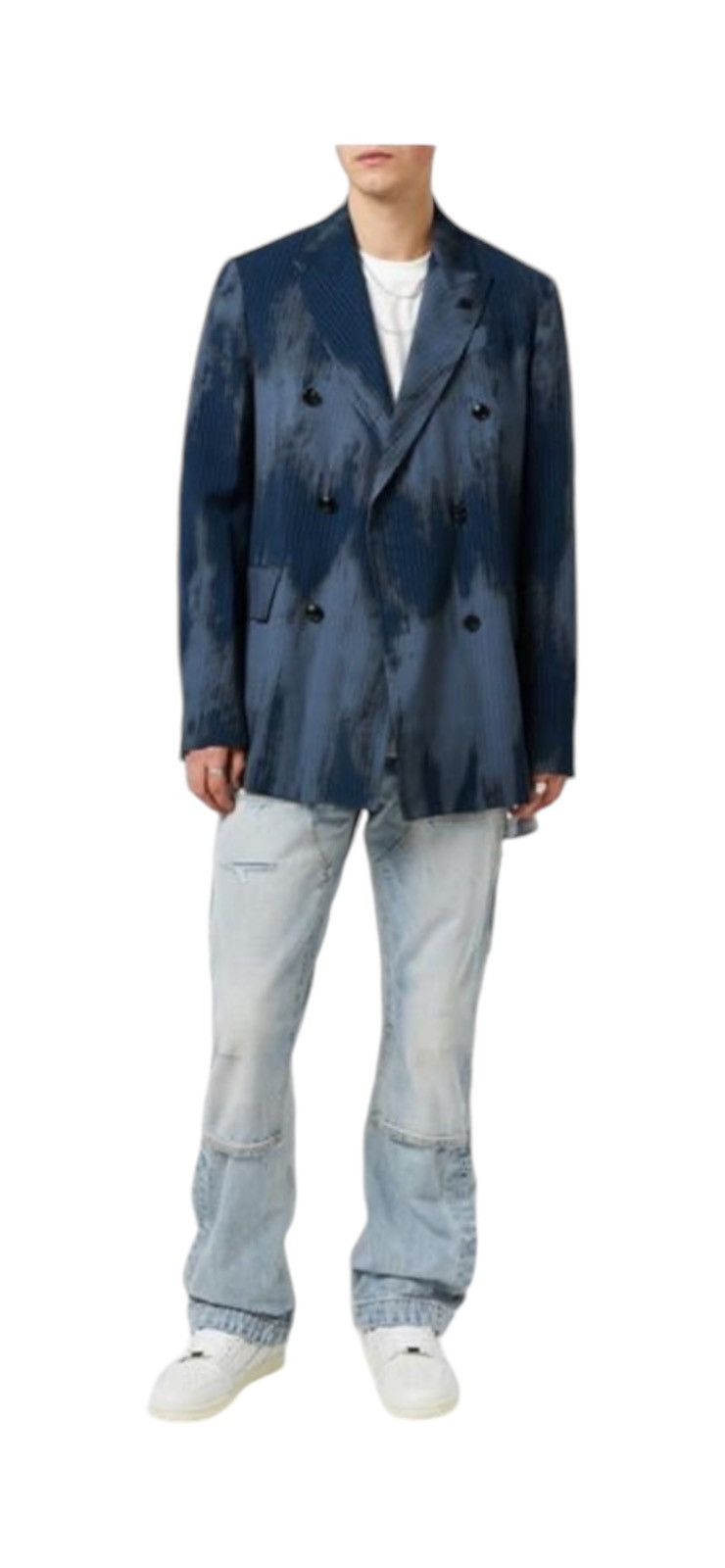 Amiri AMIRI PINSTRIPE BLZR Size 48R - 2 Thumbnail