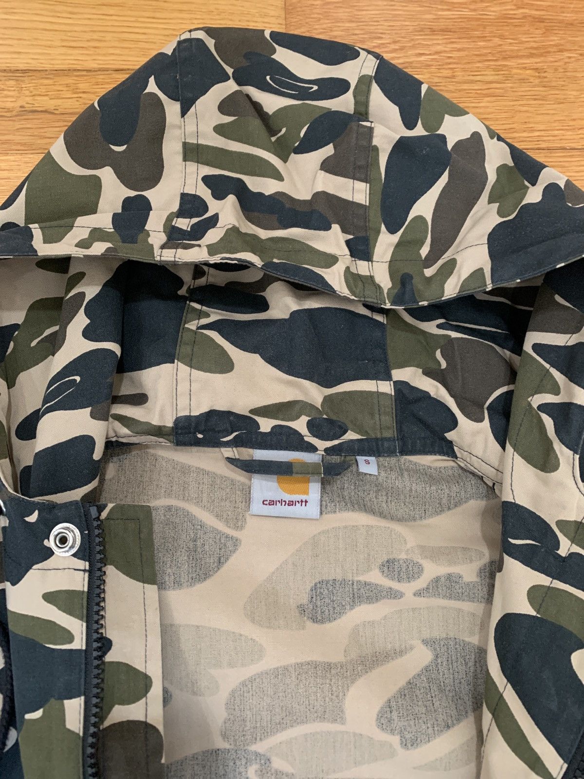Carhartt Wip Carhartt WIP - Battle Parka Camo - Size Small Size US S / EU 44-46 / 1 - 3 Thumbnail