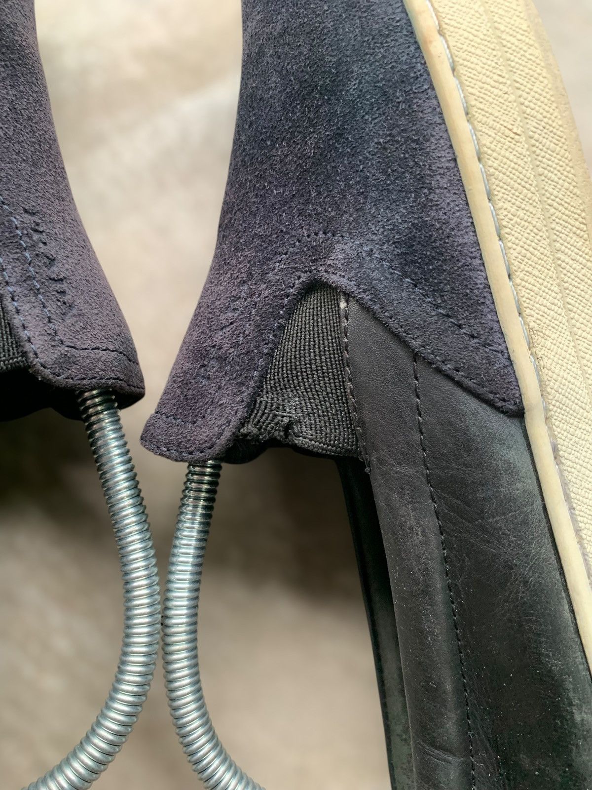 Prada Black Suede Prada Slip On Sneakers Size US 6 / EU 39 - 4 Thumbnail