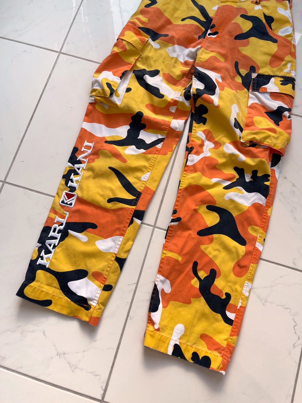 Karl Kani × Vintage 🔥Vintage Y2k Karl Kani Camouflage Cargo Pants Size US 32 / EU 48 - 2 Thumbnail