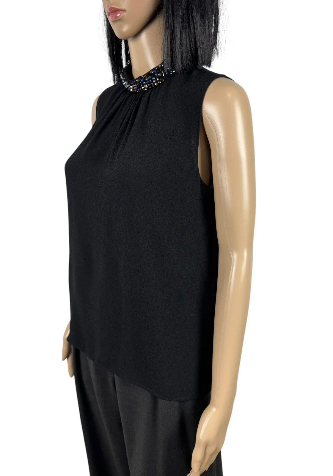 Sandro Sandro Sleeveless Top Acetate Decorated size 1 Size S / US 4 / IT 40 - 5 Thumbnail