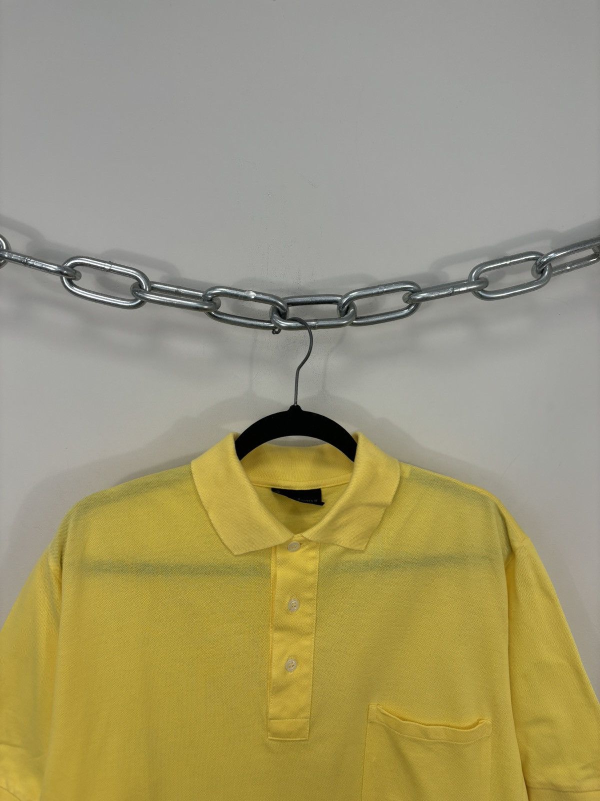 Yves Saint Laurent Vintage Yves Saint Laurent YSL Men’s Yellow Polo Shirt Size US L / EU 52-54 / 3 - 6 Thumbnail
