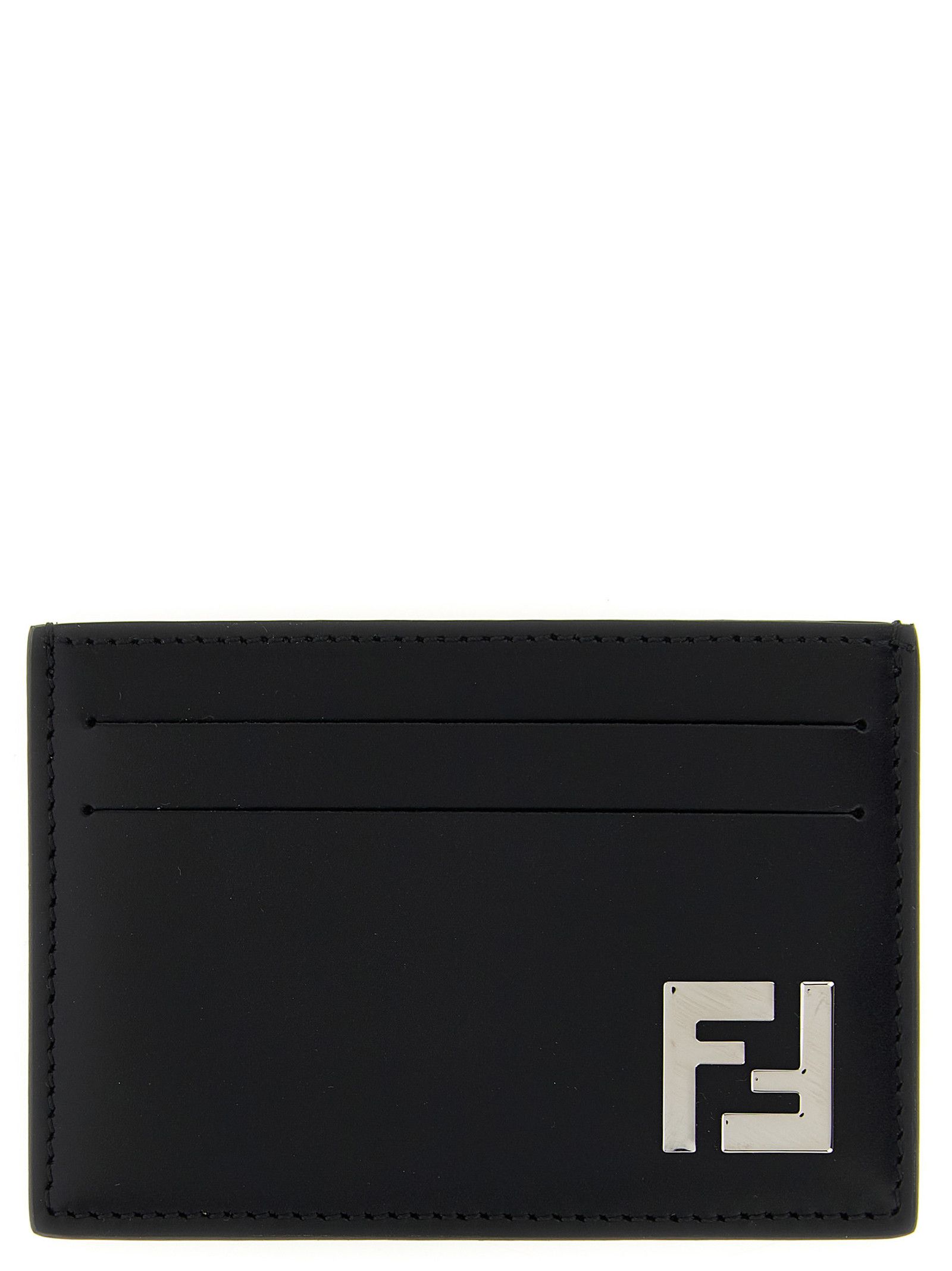 Fendi 'Slim Squared Ff' Card Holder Size ONE SIZE - 1 Thumbnail