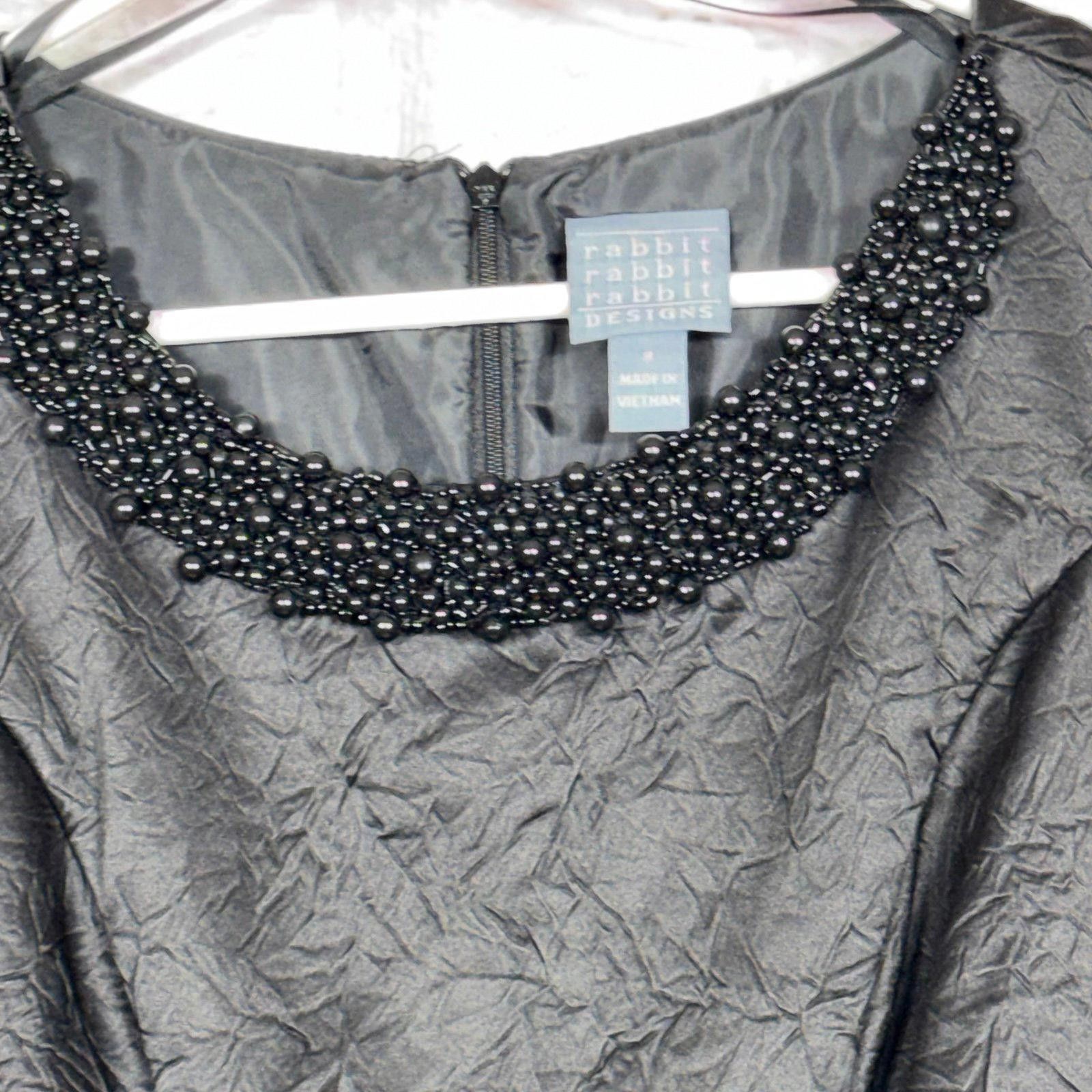 Other Rabbit Rabbit Rabbit Designs Size 8 Black Dress NWT Size M / US 6-8 / IT 42-44 - 2 Thumbnail