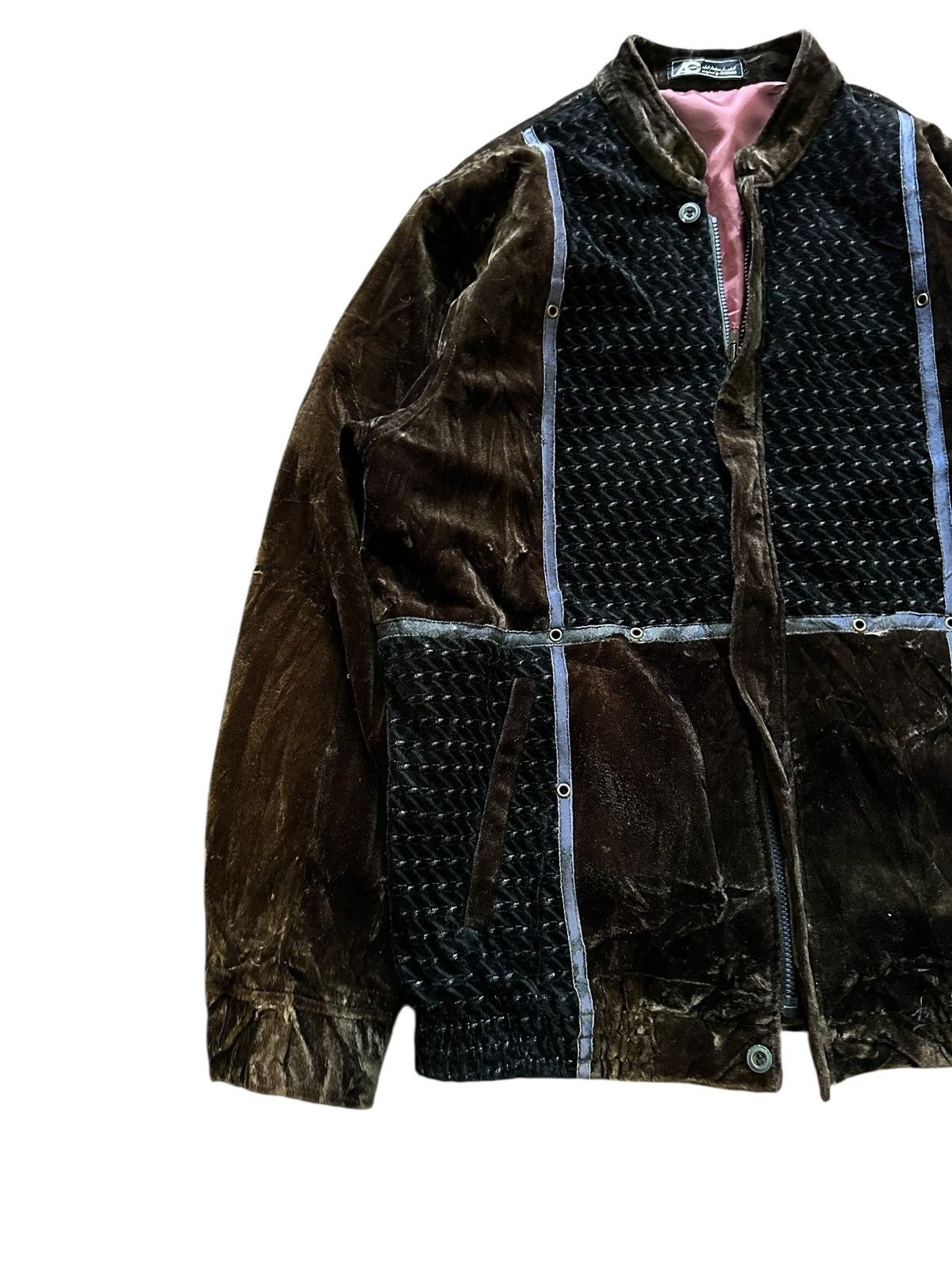 Japanese Brand Vintage Japanese Brand Velvet Suede Jacket Size US M / EU 48-50 / 2 - 2 Thumbnail