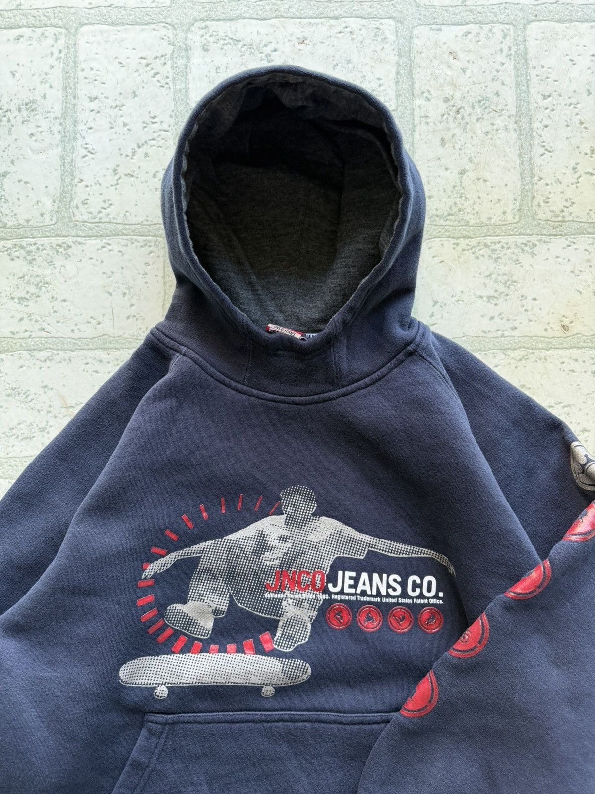 JNCO Vintage JNCO Y2K Skater Hoodie Sweatshirt Size US L / EU 52-54 / 3 - 4 Thumbnail