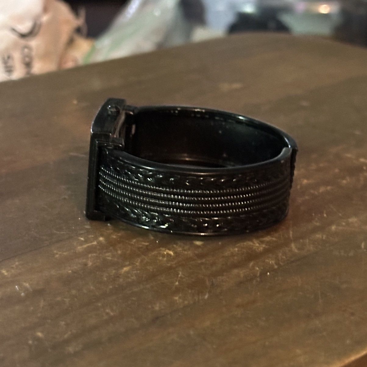 Other Narmi black quartz cuff watch Size ONE SIZE - 8 Thumbnail