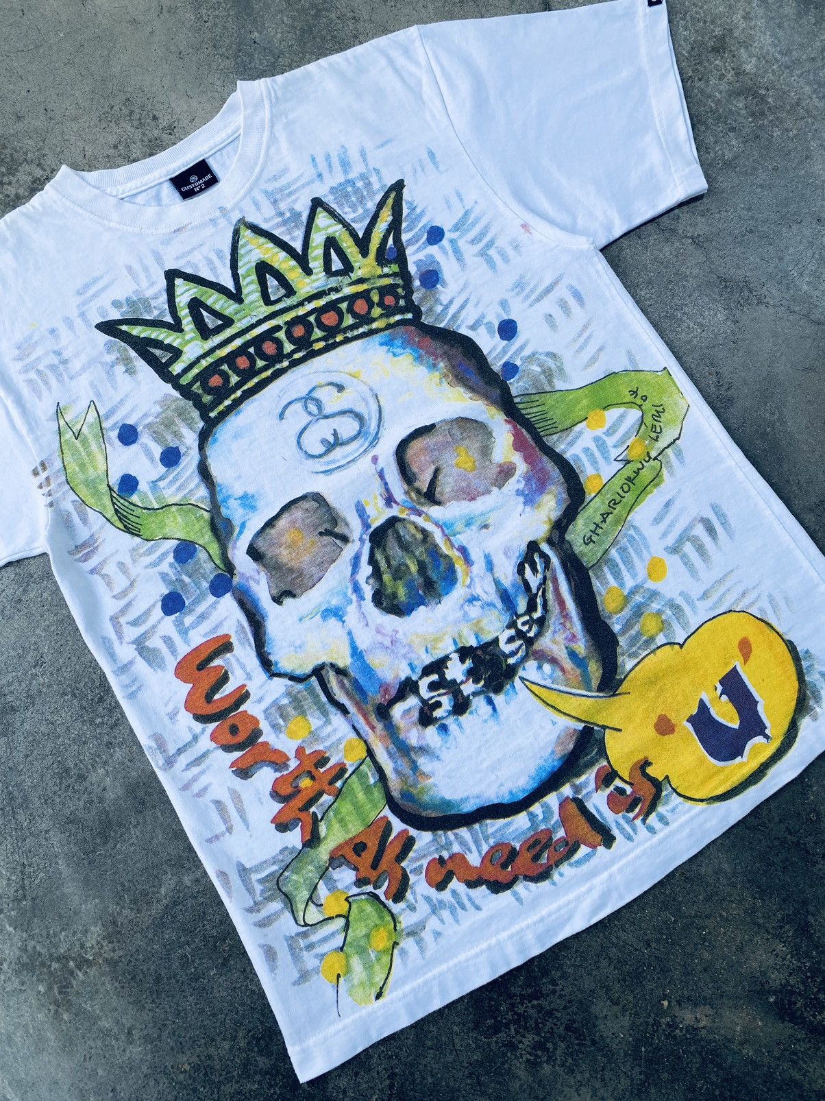 Stussy Vintage Stussy x Ghariokwu Lemi Rare Tees Size US M / EU 48-50 / 2 - 6 Thumbnail