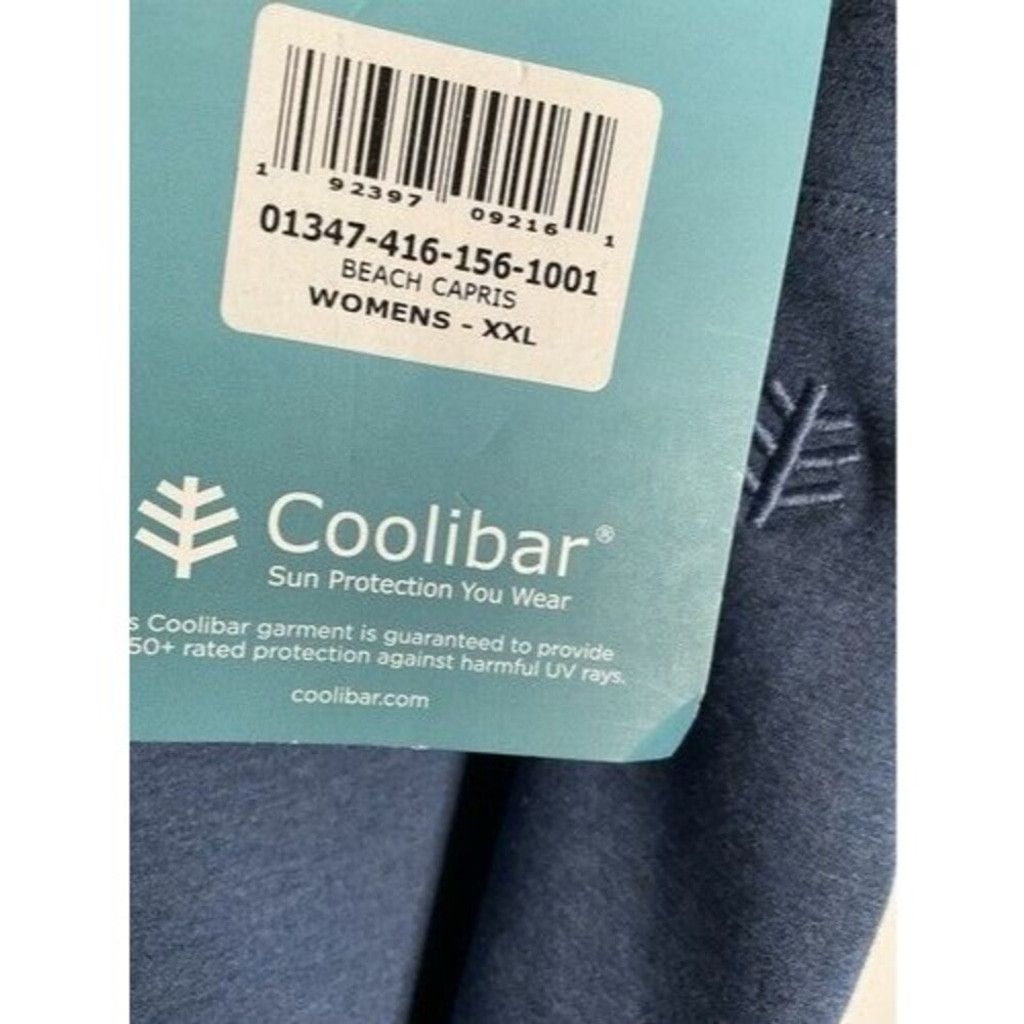 Other NWT Coolibar UPF 50+ Pull On Straight Leg Pants Women 2XL Size 30" / US 8 / IT 44 - 5 Thumbnail
