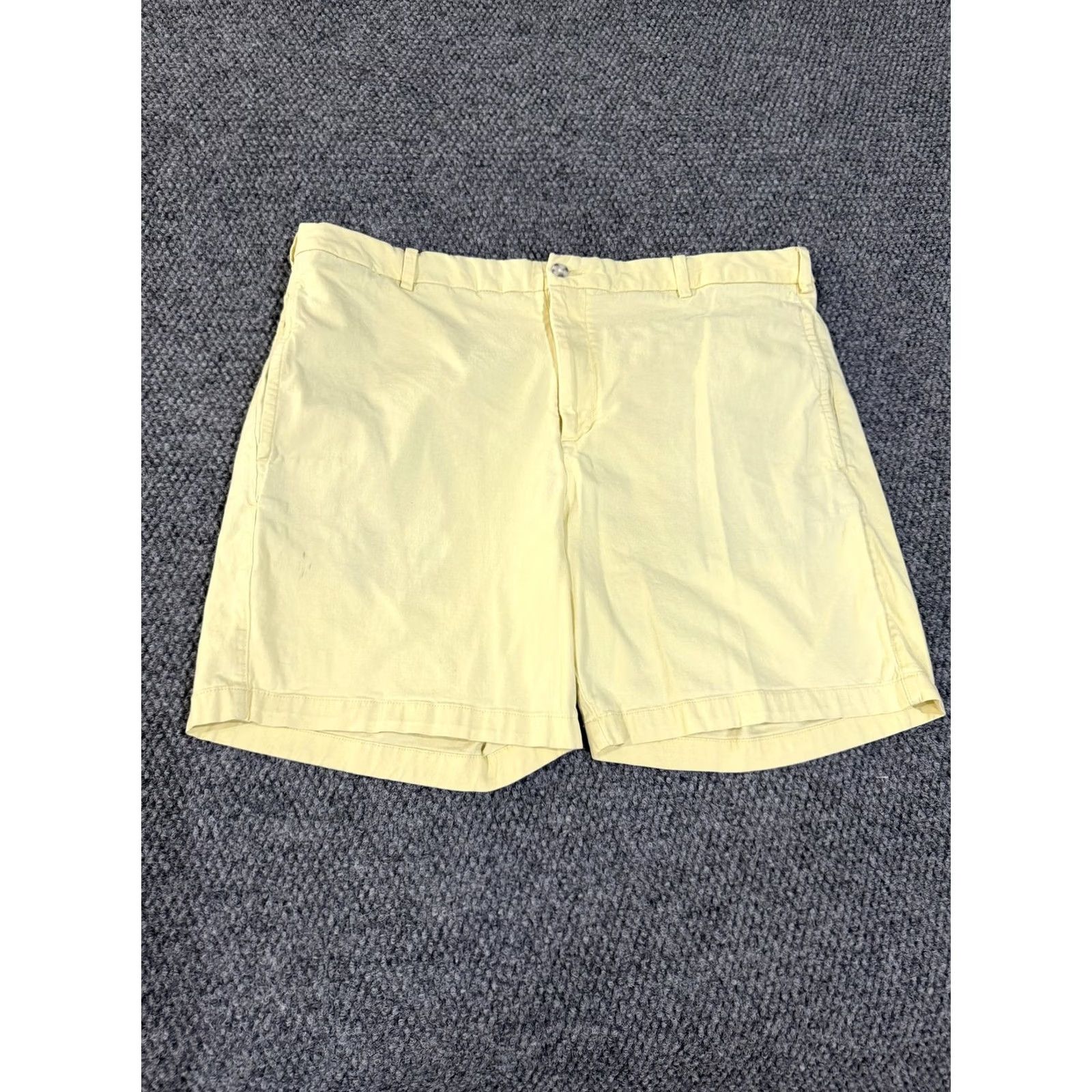 Vintage Onward Reserve Shorts Mens 38 Yellow Chino Stretch Flat Front Casual Summer 8 In Size US 38 / EU 54 - 2 Thumbnail