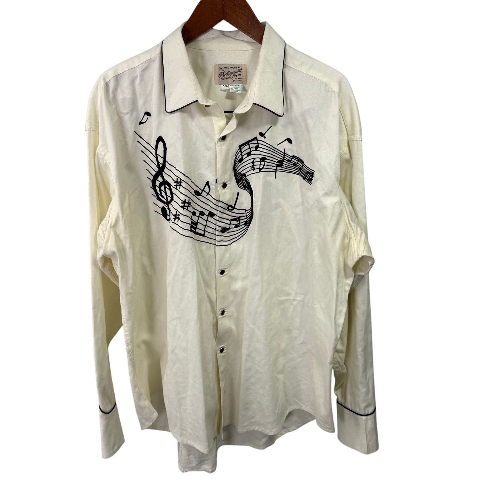 Rockmount Ranch Wear Rockmount Ranch Wear Western Shirt sz XXL Pearl Snap #G653 Size US XXL / EU 58 / 5 - 6 Thumbnail
