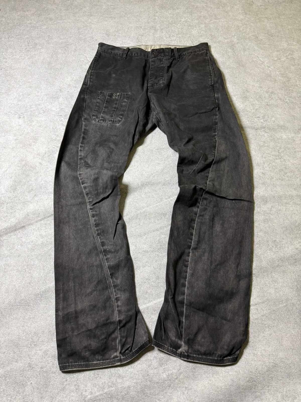 Allsaints Skull Allsaints Rick Owens Style Drop Crotch Jeans Size US 32 / EU 48 - 5 Thumbnail