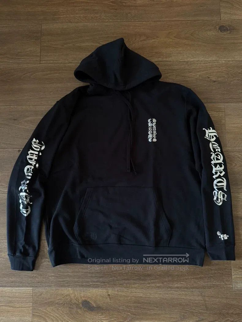 CHROME HEARTS Size XL 1988 bronzing Sanskrit letter glitter