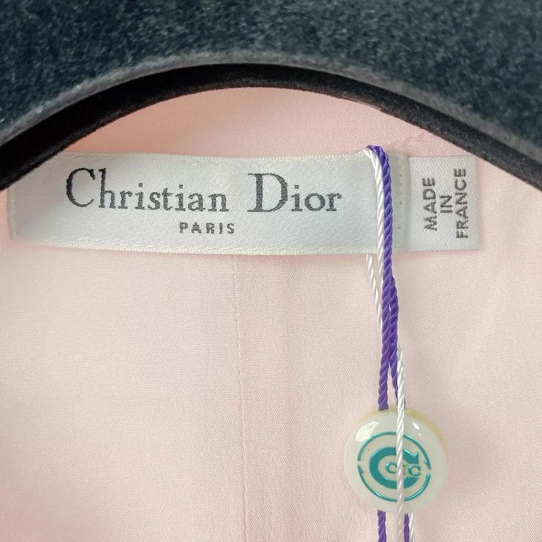 Dior Dior Pink mulberry silk dress Size XS / US 0-2 / IT 36-38 - 5 Thumbnail