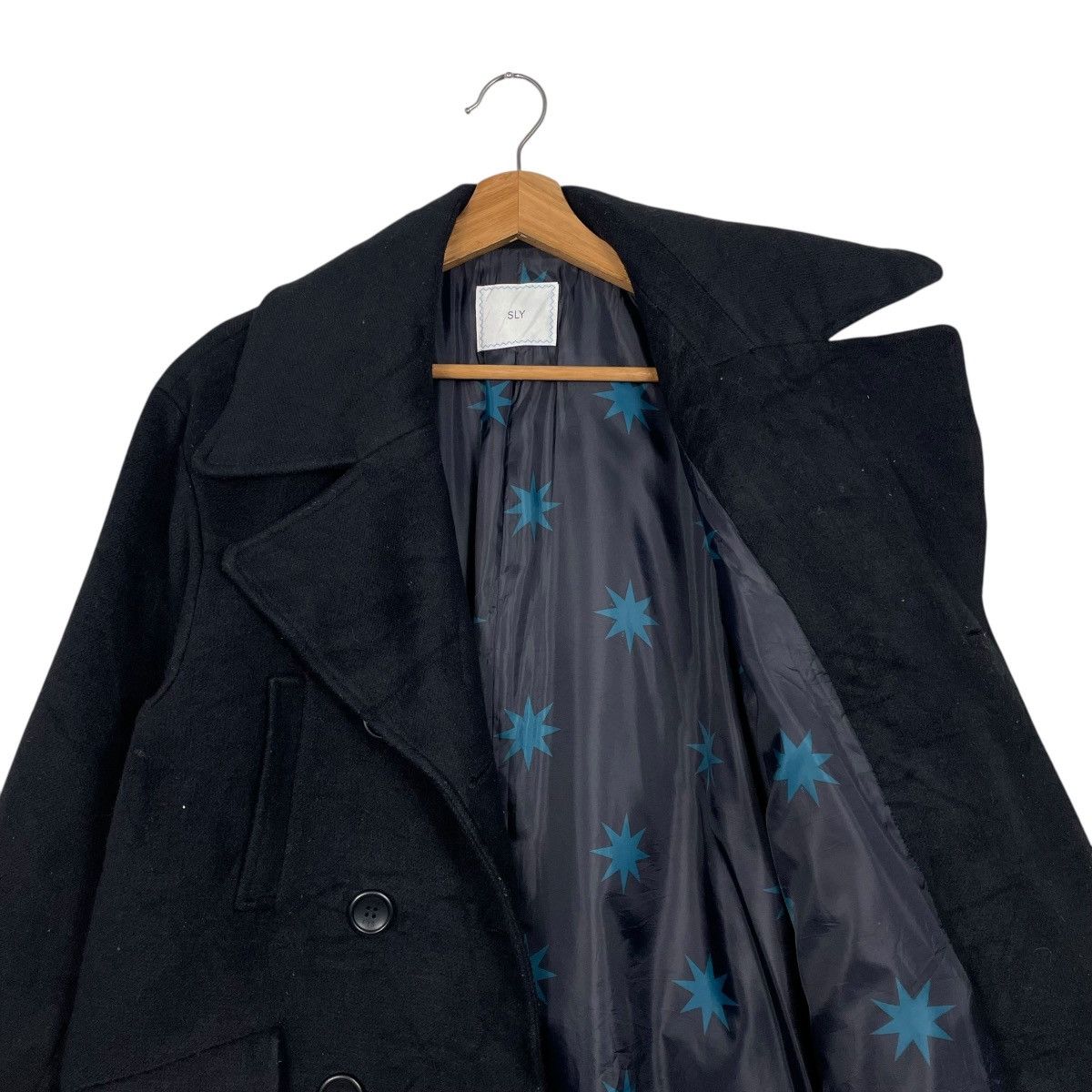 Japanese Brand Japanese Brand Sly Double Breasted Coat Size S / US 4 / IT 40 - 10 Thumbnail
