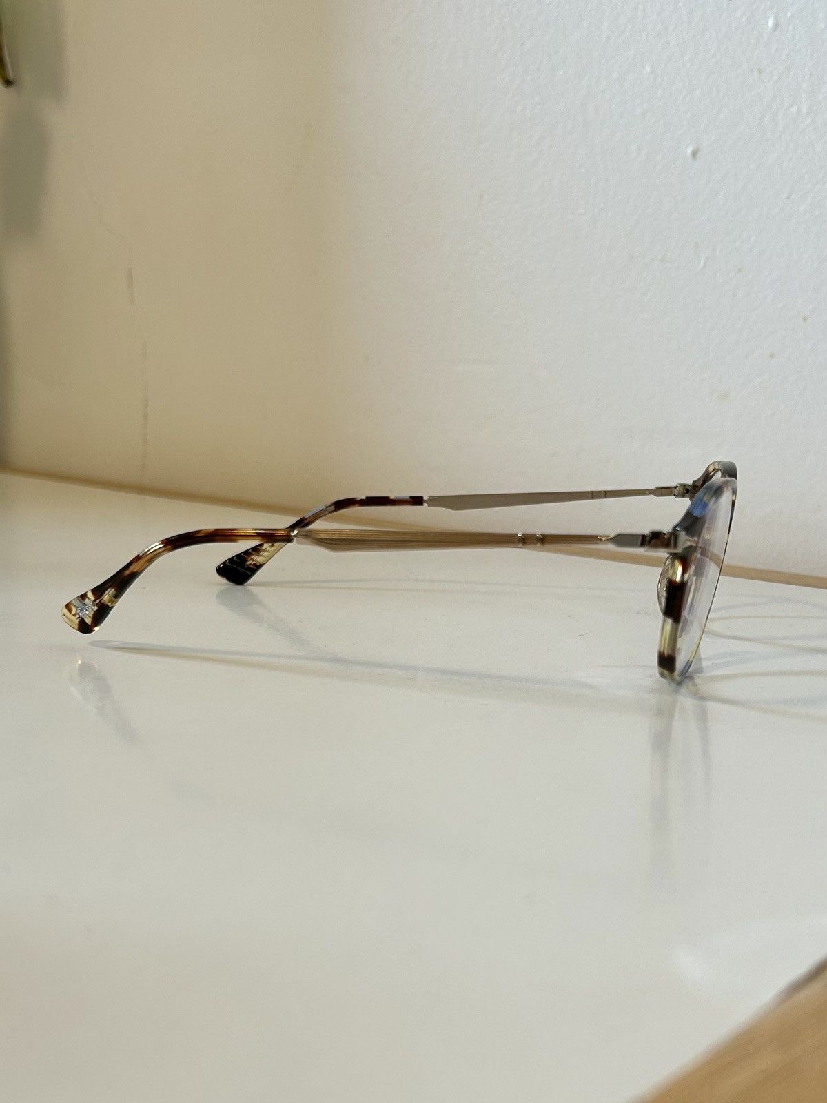 Persol PO3168v Calligrapher Edition - Brown Spotted Blue Size ONE SIZE - 4 Thumbnail