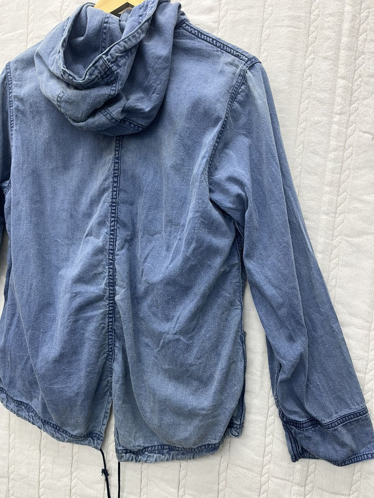 Hai Sporting Gear VTG HAI SPORTING GEAR ANORAK DENIM JACKET Size M / US 6-8 / IT 42-44 - 8 Thumbnail