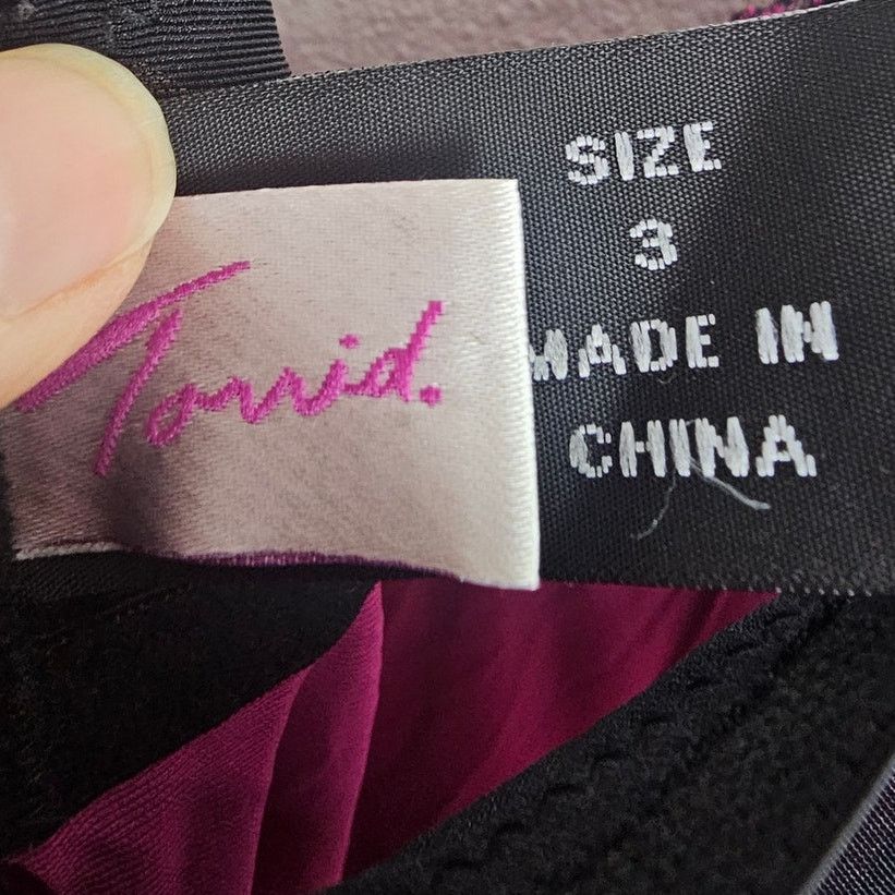 Torrid Torrid Babydoll Lingerie 3X Underwire Lace Chemise Boudoir Size 3XL / US 20-22 - 7 Thumbnail