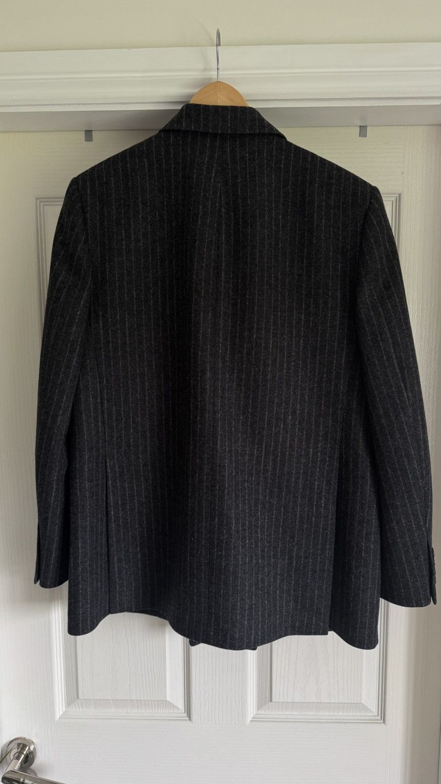Celine Celine Grey Stripe Blazer sz40 Size 40R - 7 Thumbnail