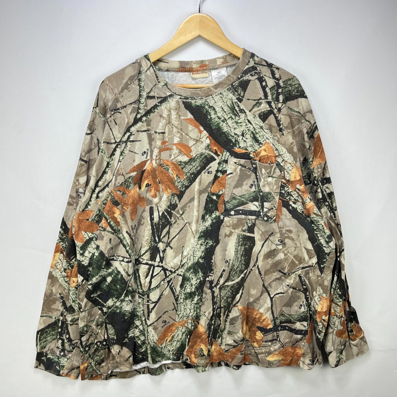 Vintage Vintage Real Tree Camo Long Sleeve Shirt 3XL Size US XXL / EU 58 / 5 - 1 Thumbnail