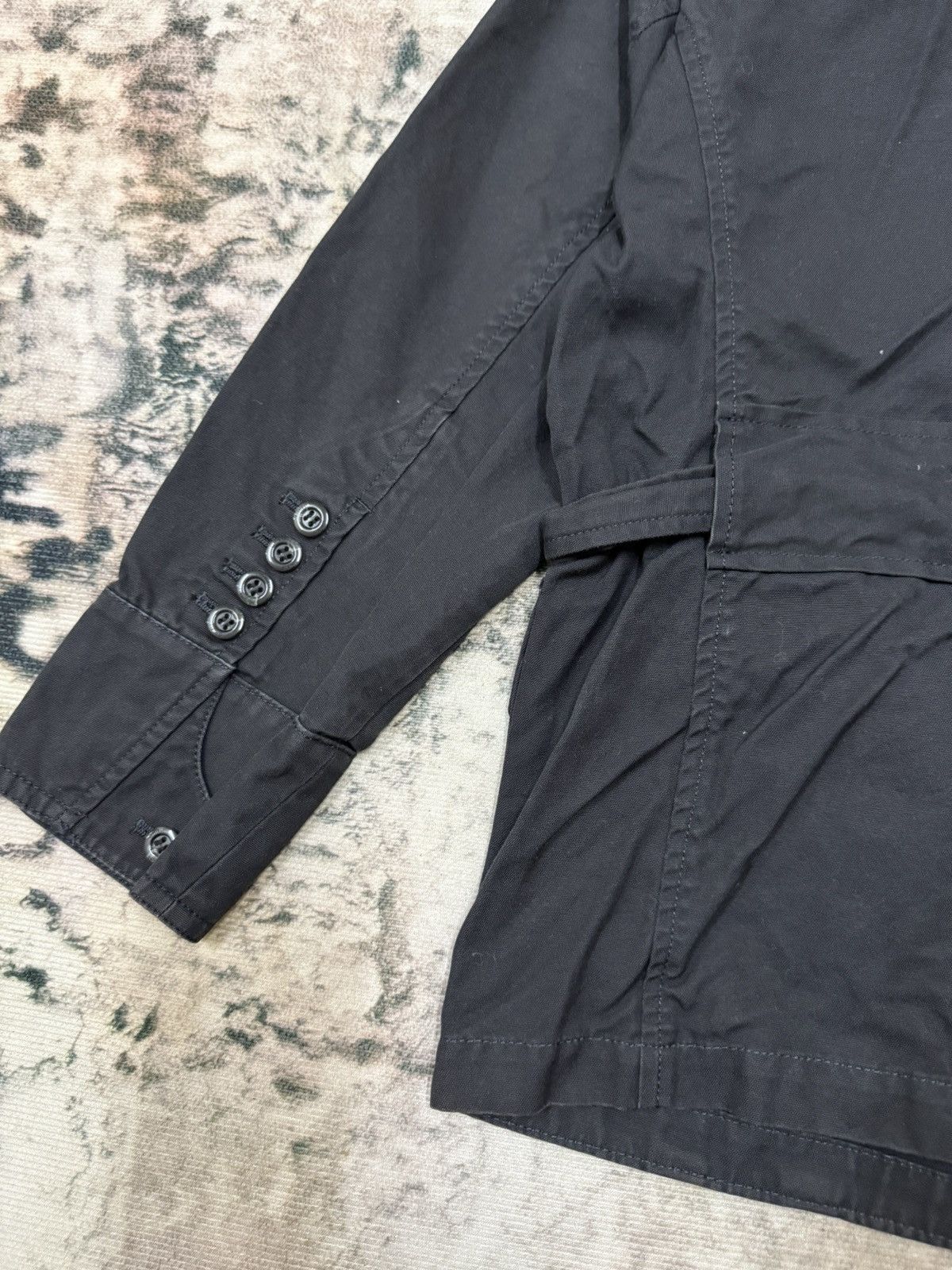 Japanese Brand × Vintage Nibariki Studio Ghibli Military Style Belted Jacket Size US S / EU 44-46 / 1 - 13 Thumbnail